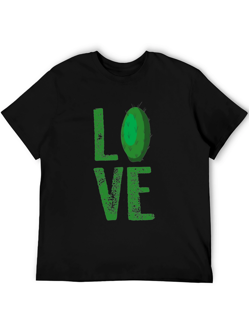 Cactus Love T-Shirt - Green Print