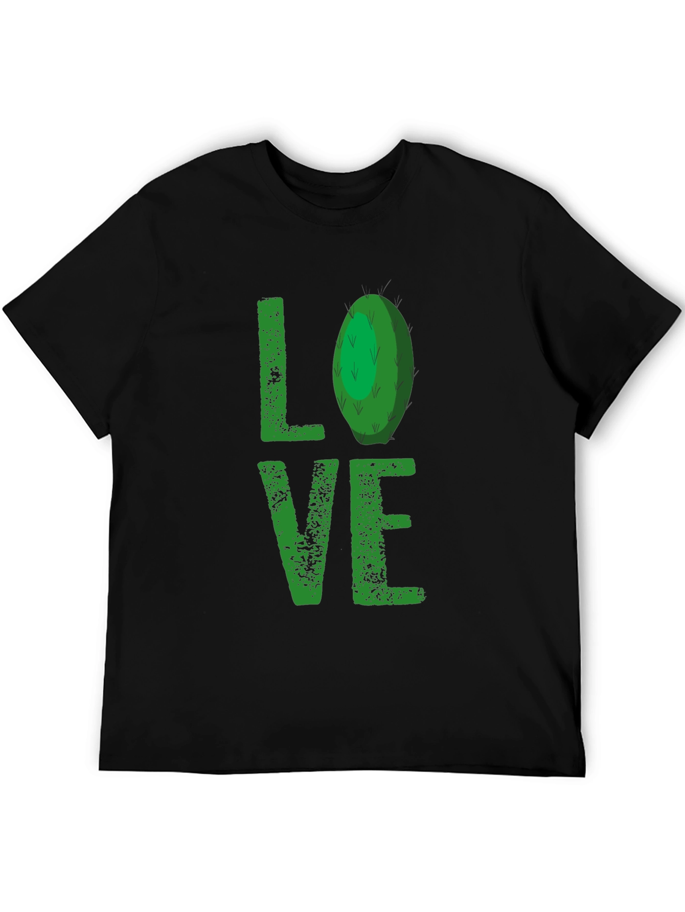 Cactus Love T-Shirt - Green Print