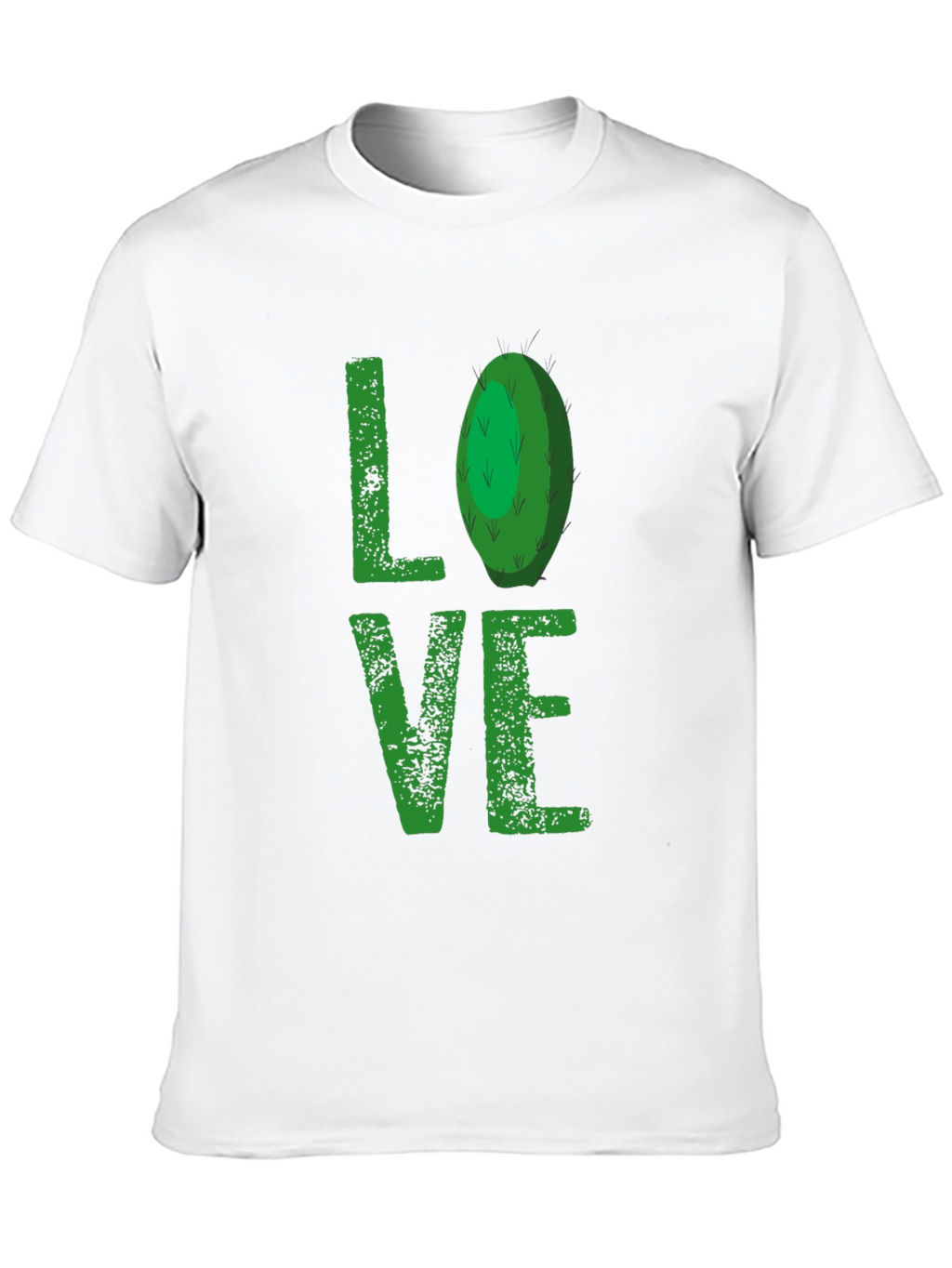 Cactus Love T-Shirt - Green Print
