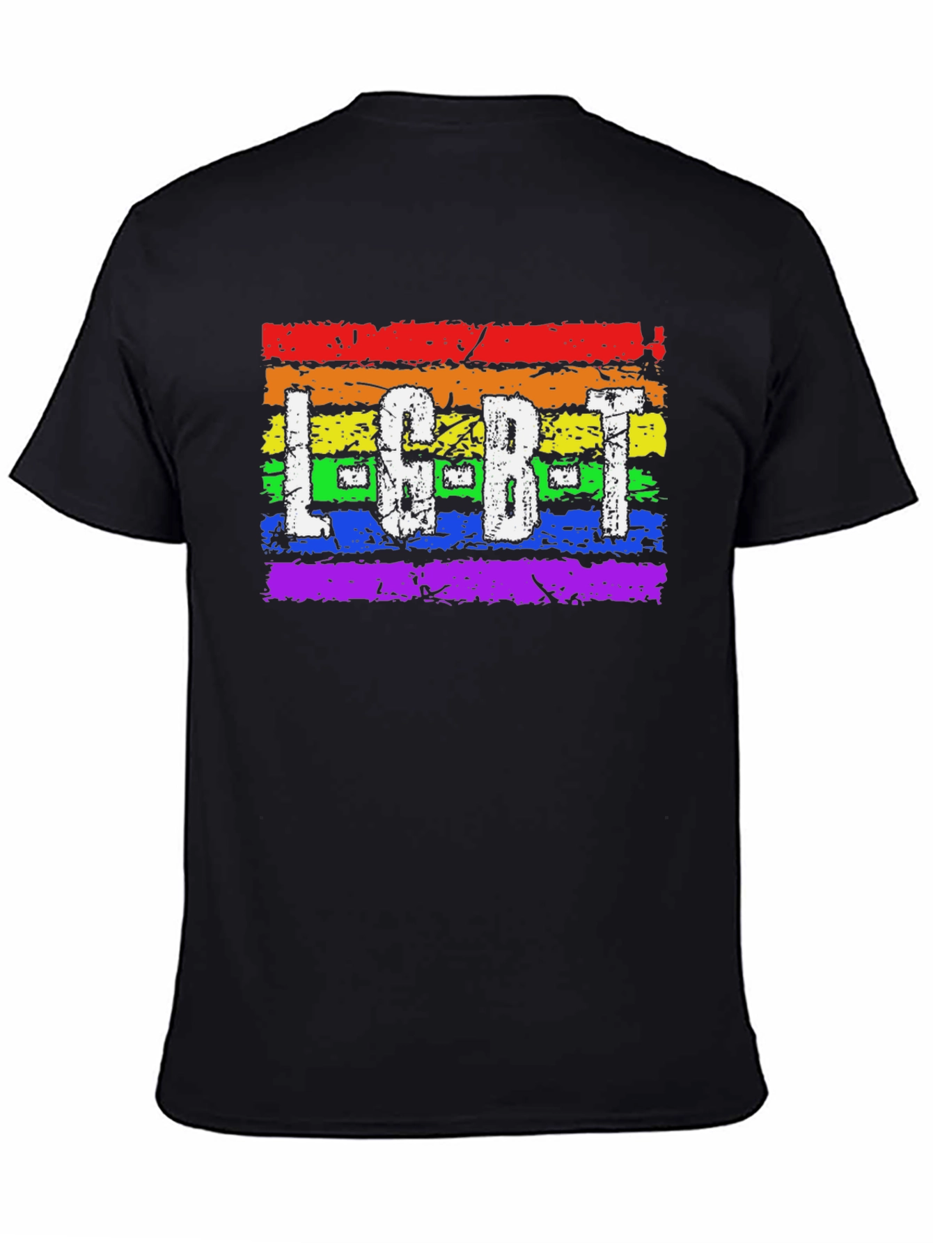 LGBT Pride T-Shirt - Rainbow Design