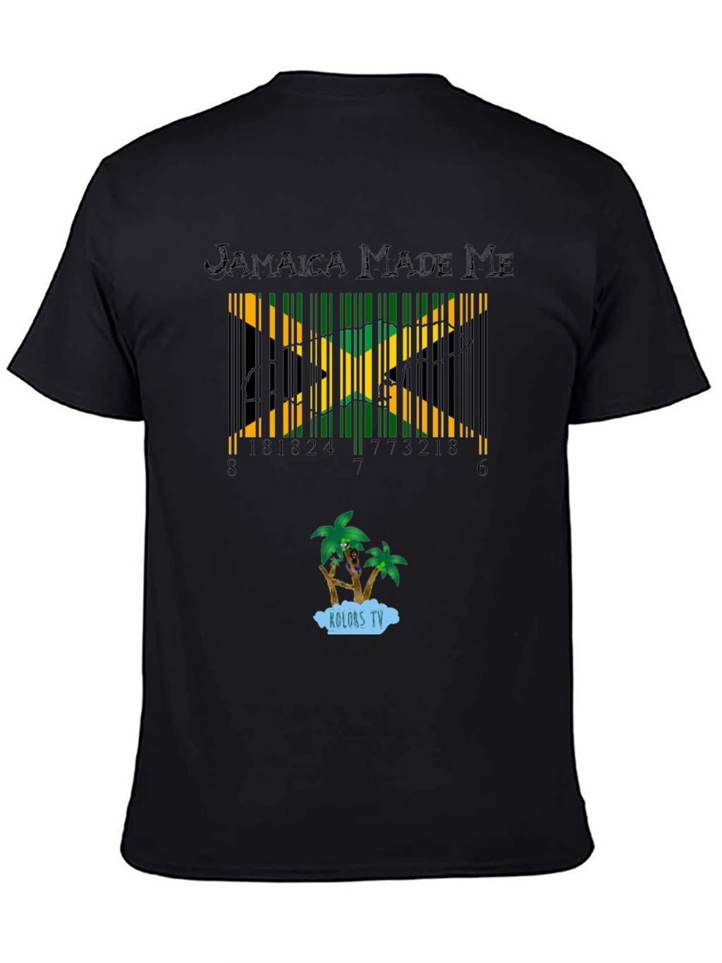 Jamaica Made Me Barcode T-Shirt