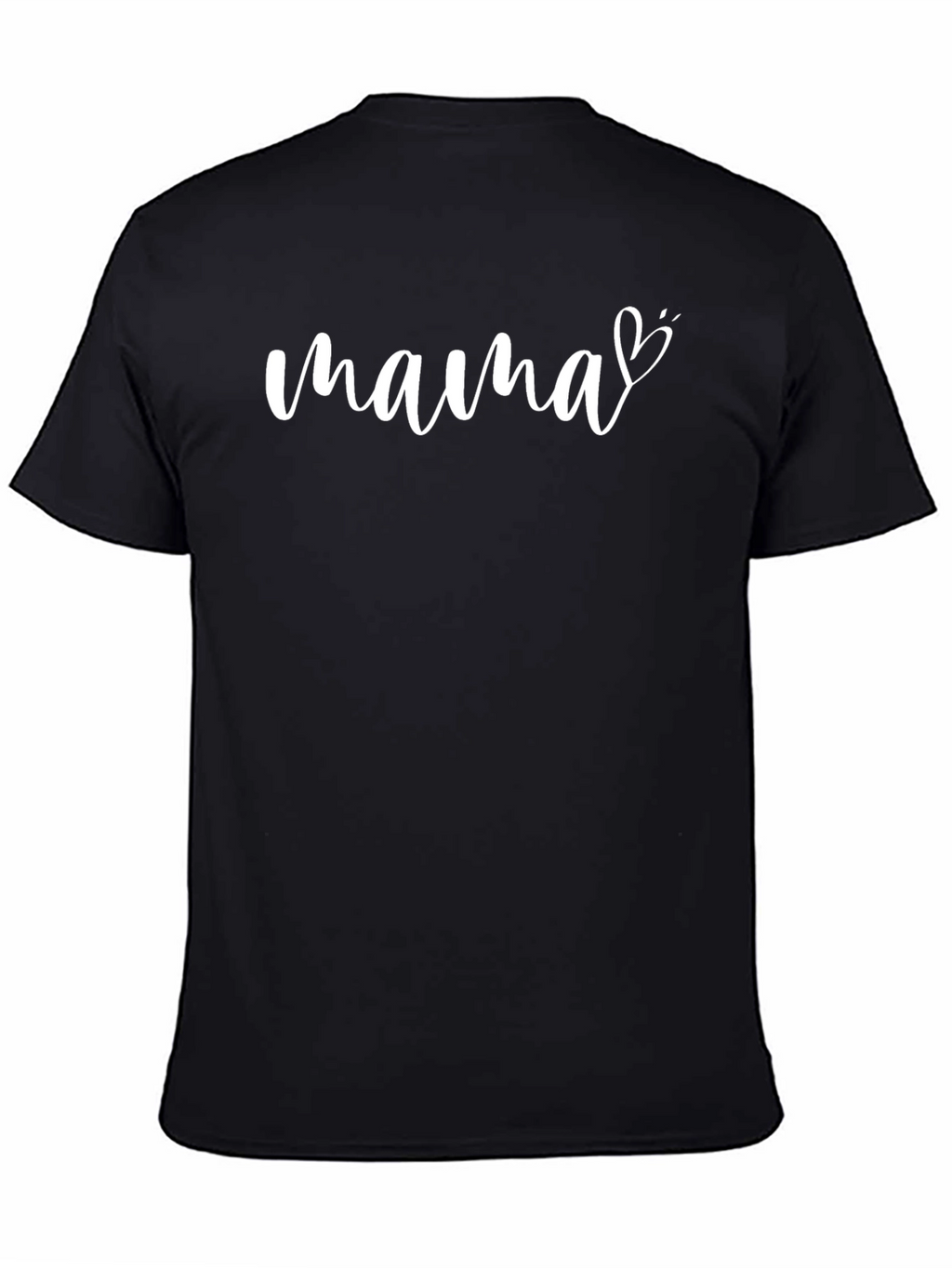 Mama Heart Graphic T-Shirt - Stylish Mom Tee