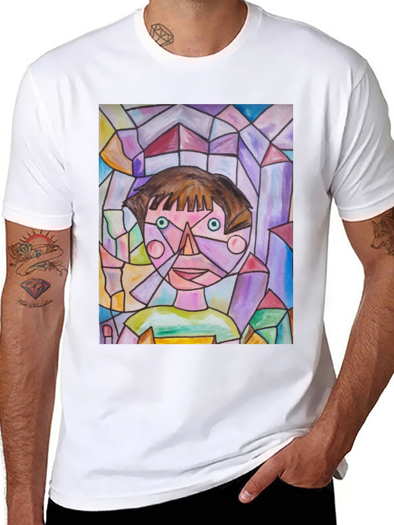 Abstract Art Graphic Tee