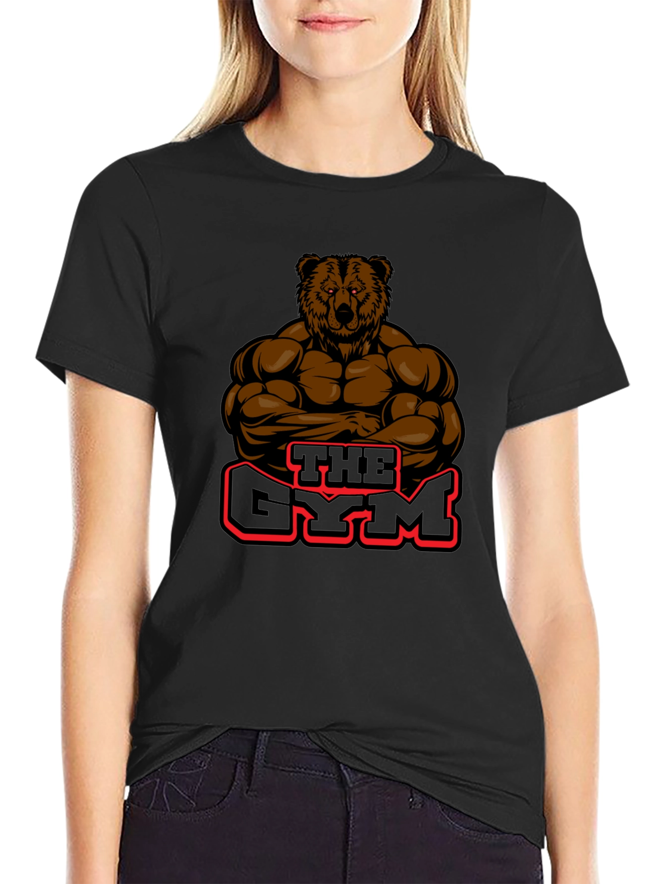 The Gym Bear Graphic Tee