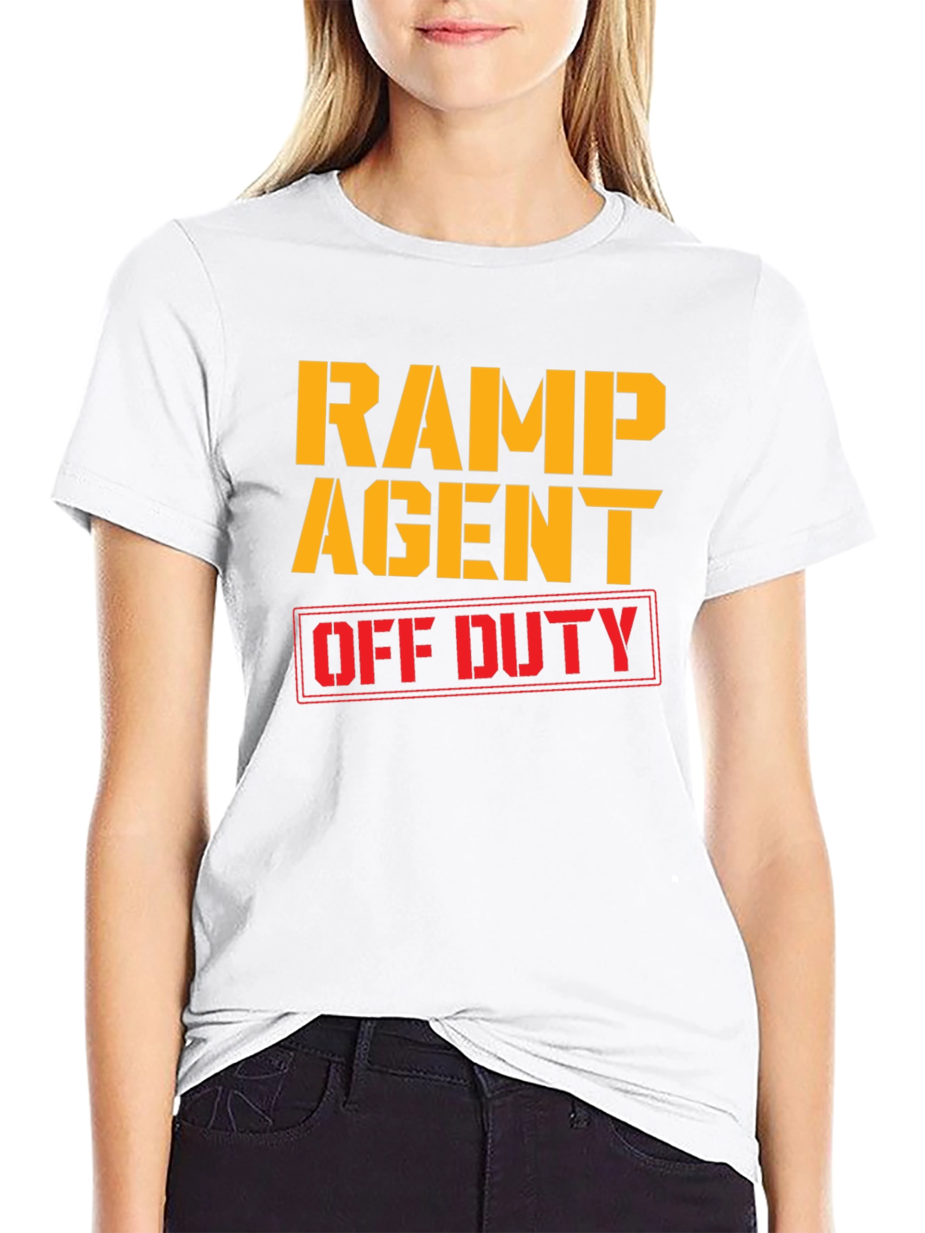 Ramp Agent Off Duty T-Shirt - Airport Aviation Apparel