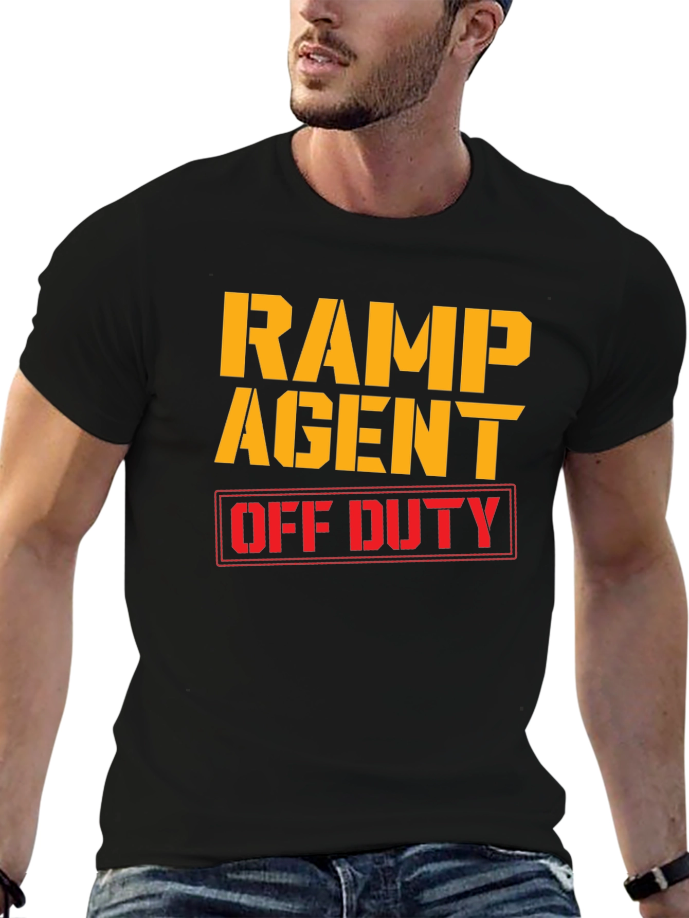 Ramp Agent Off Duty T-Shirt - Airport Aviation Apparel