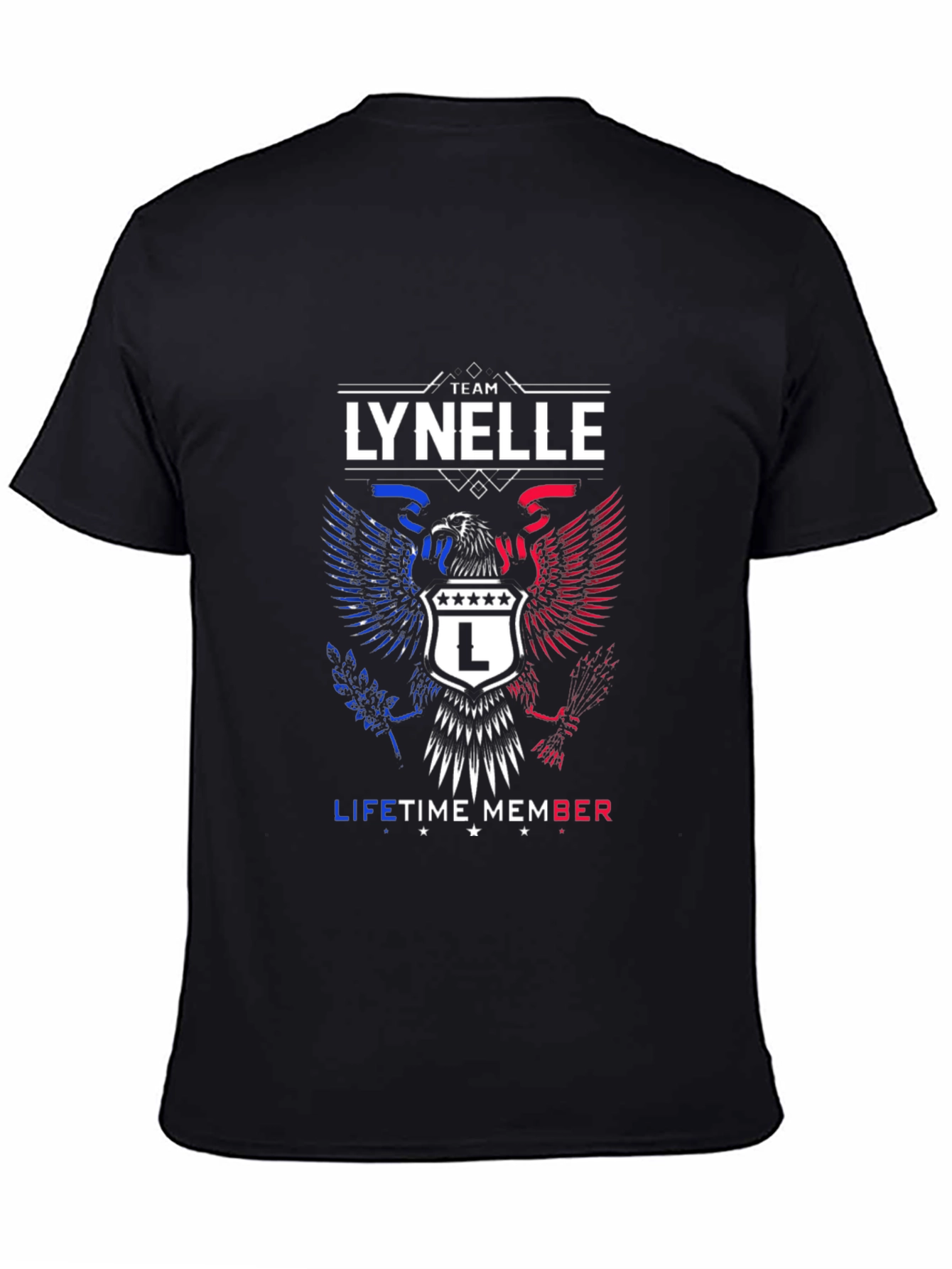 Team Lynelle Lifetime Member Eagle Crest T-Shirt