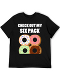 Check Out My Six Pack Doughnut T-Shirt