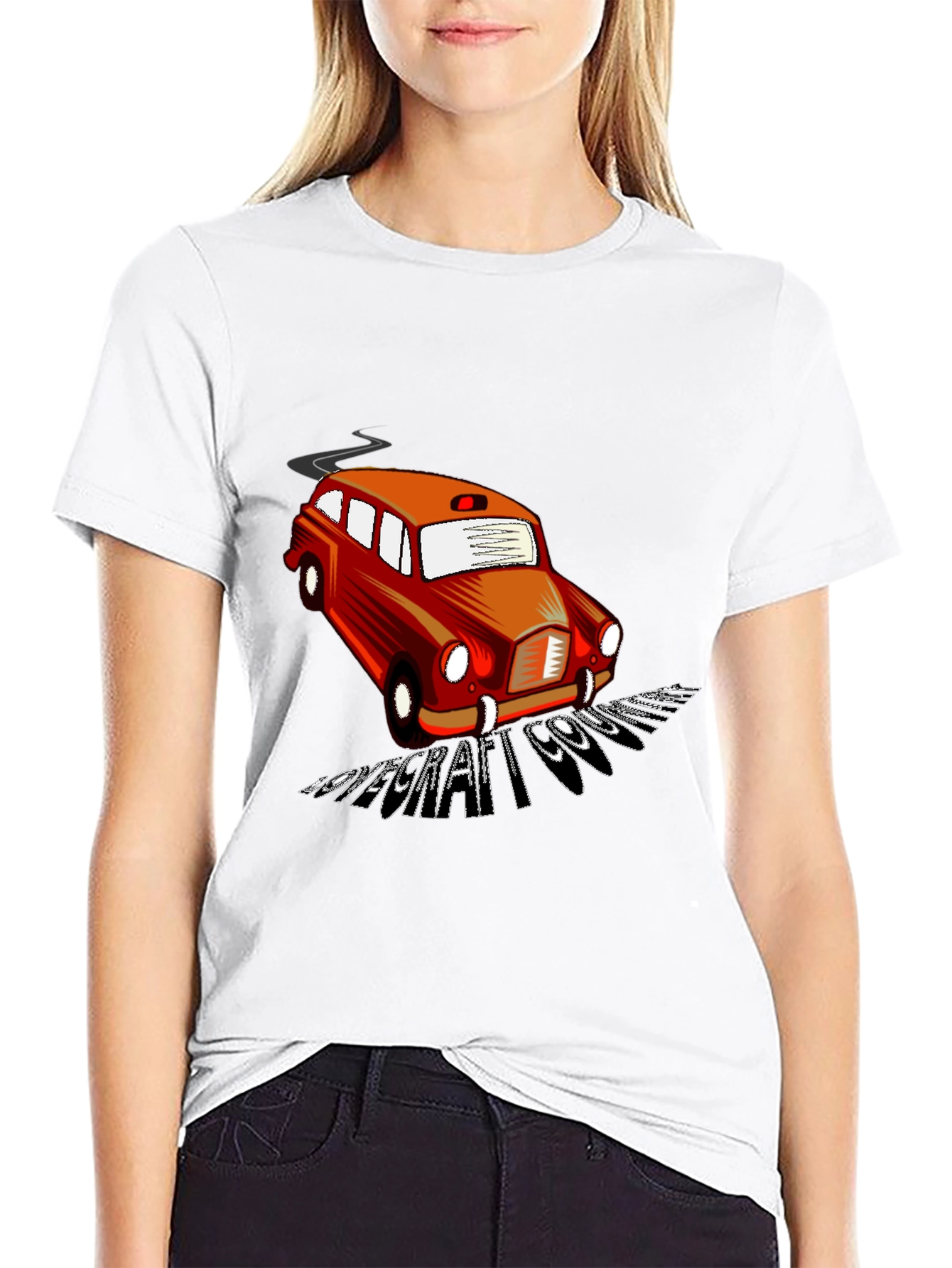 Retro Car T-Shirt - Cool Graphic Tee