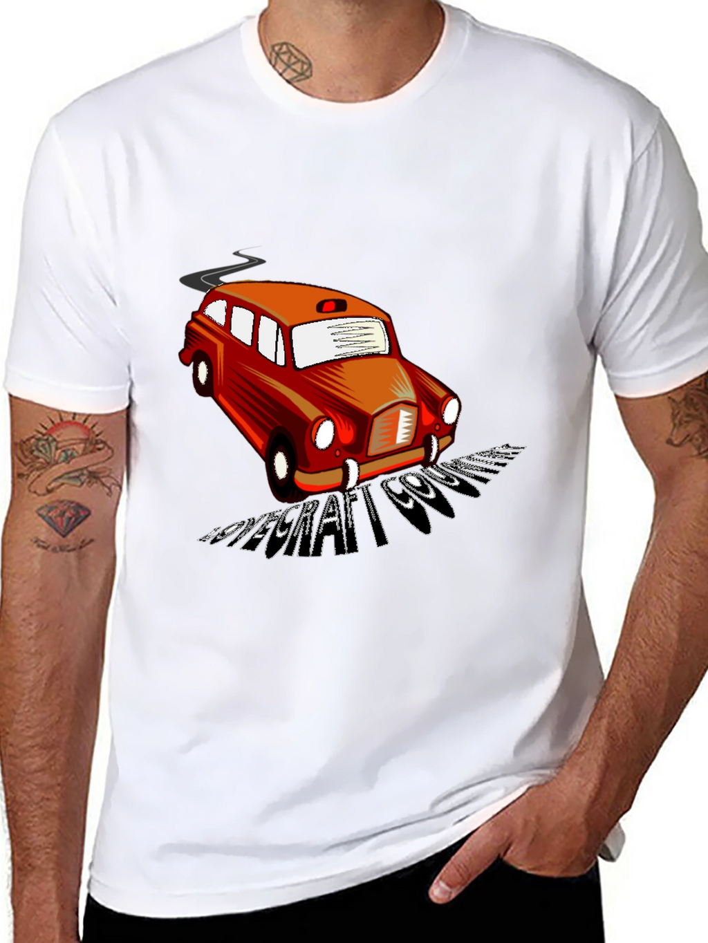 Retro Car T-Shirt - Cool Graphic Tee