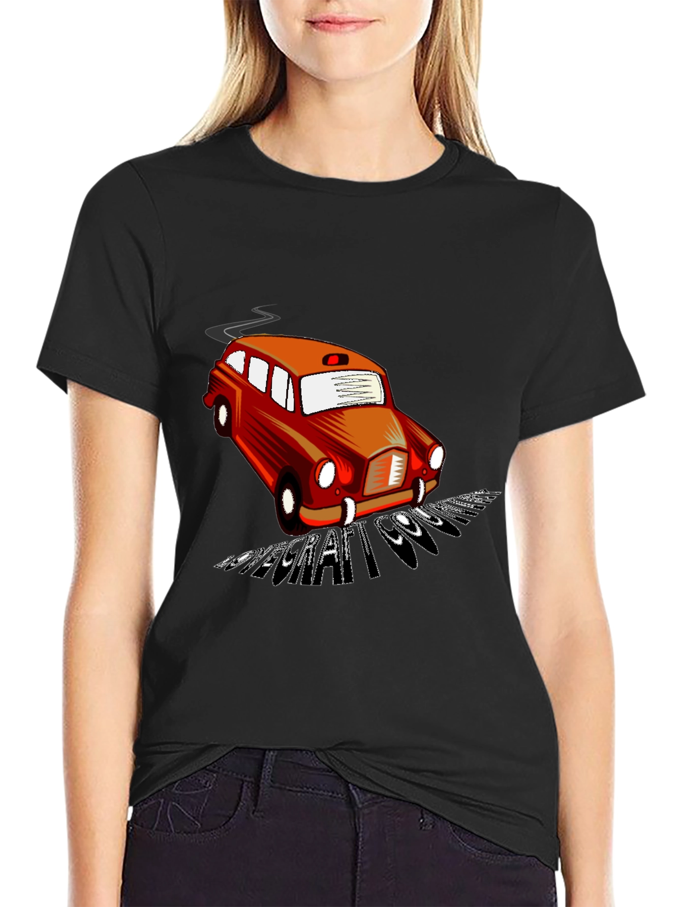 Retro Car T-Shirt - Cool Graphic Tee