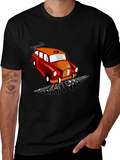 Retro Car T-Shirt - Cool Graphic Tee