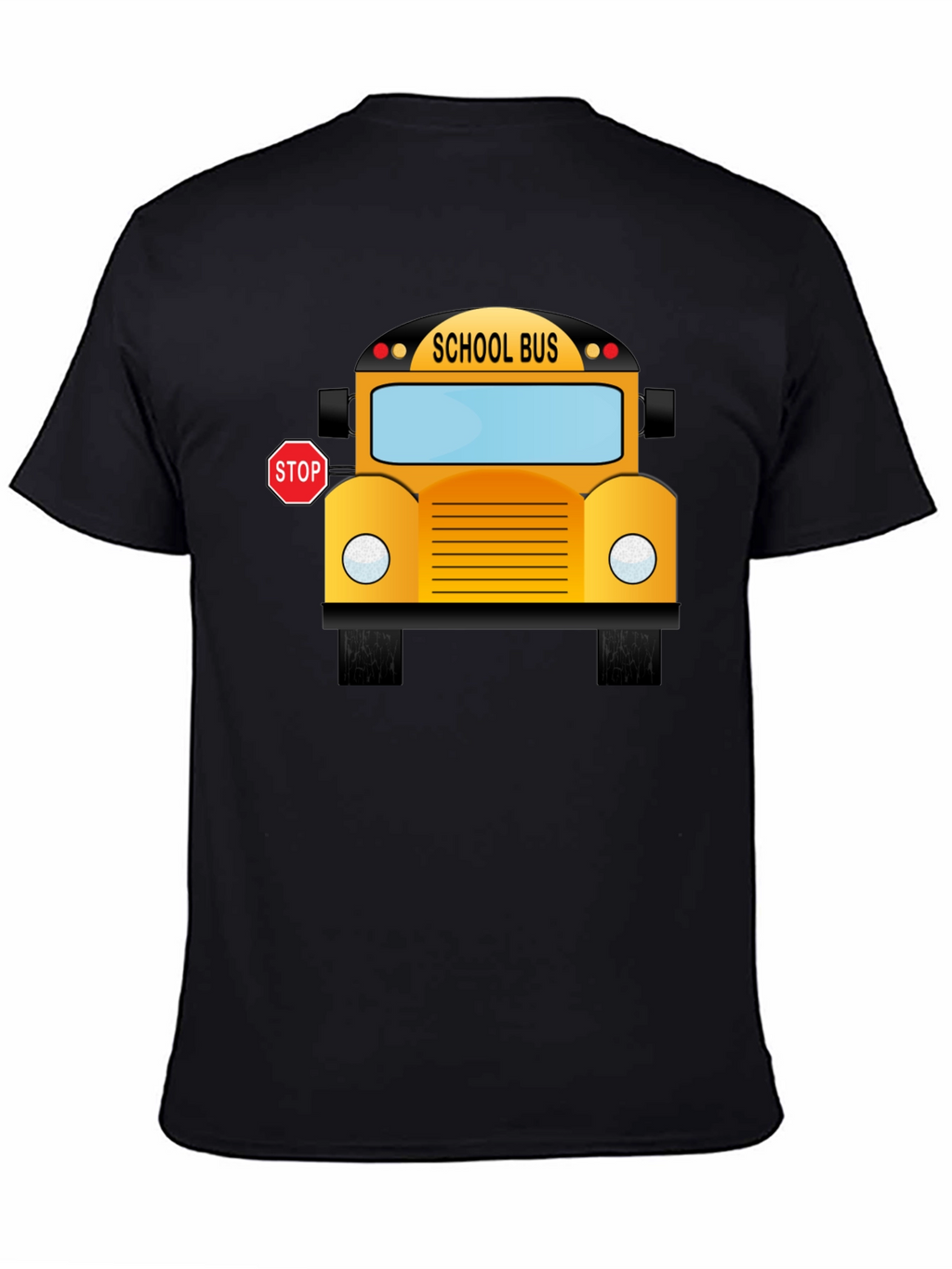 School Bus Graphic T-Shirt