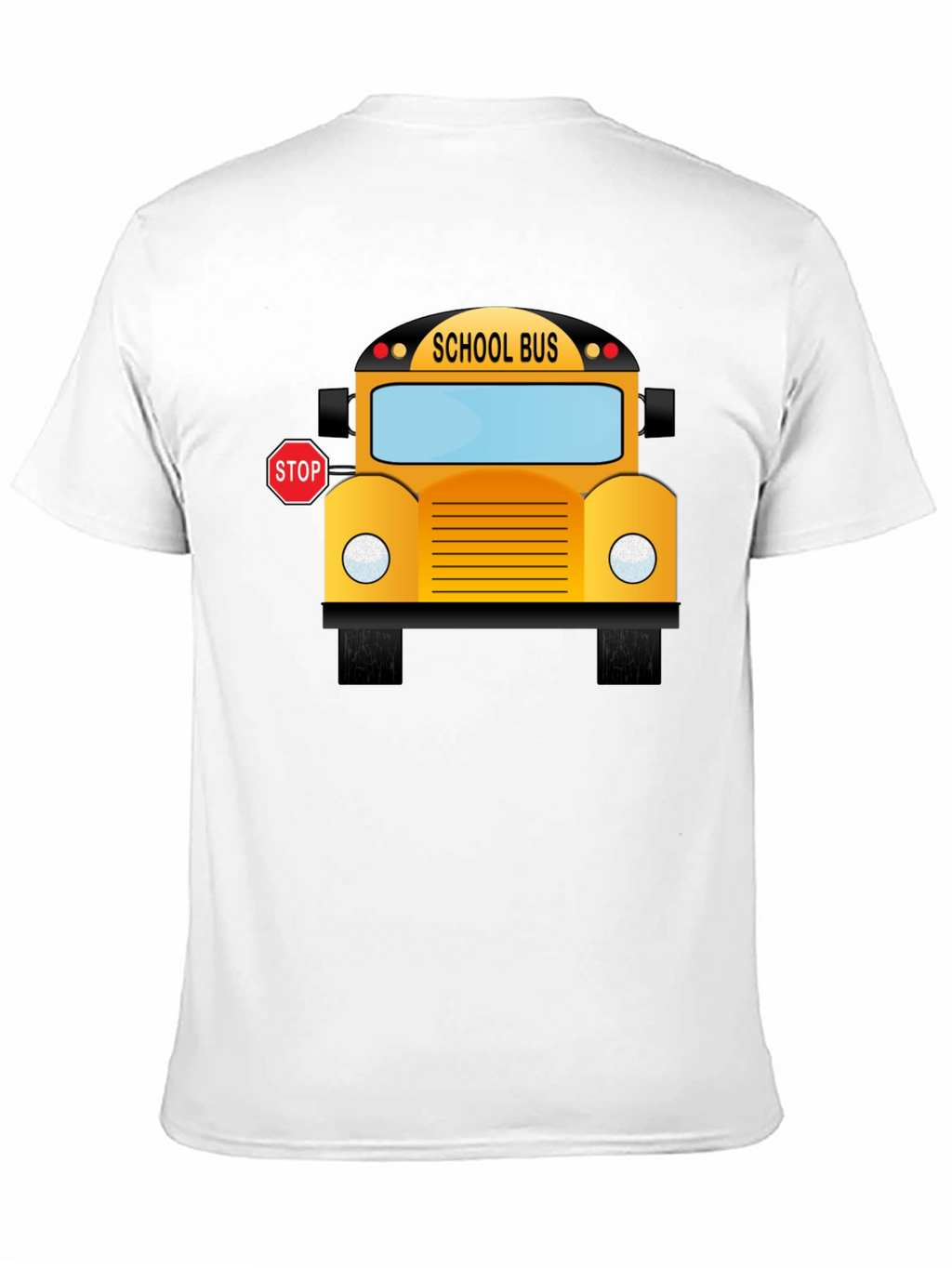 School Bus Graphic T-Shirt