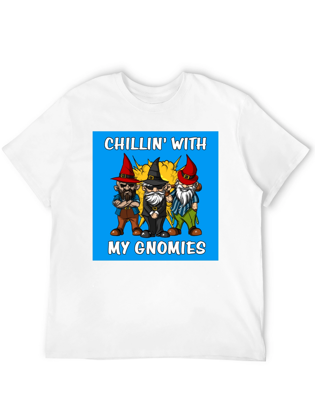 Chillin With My Gnomies Graphic Tee