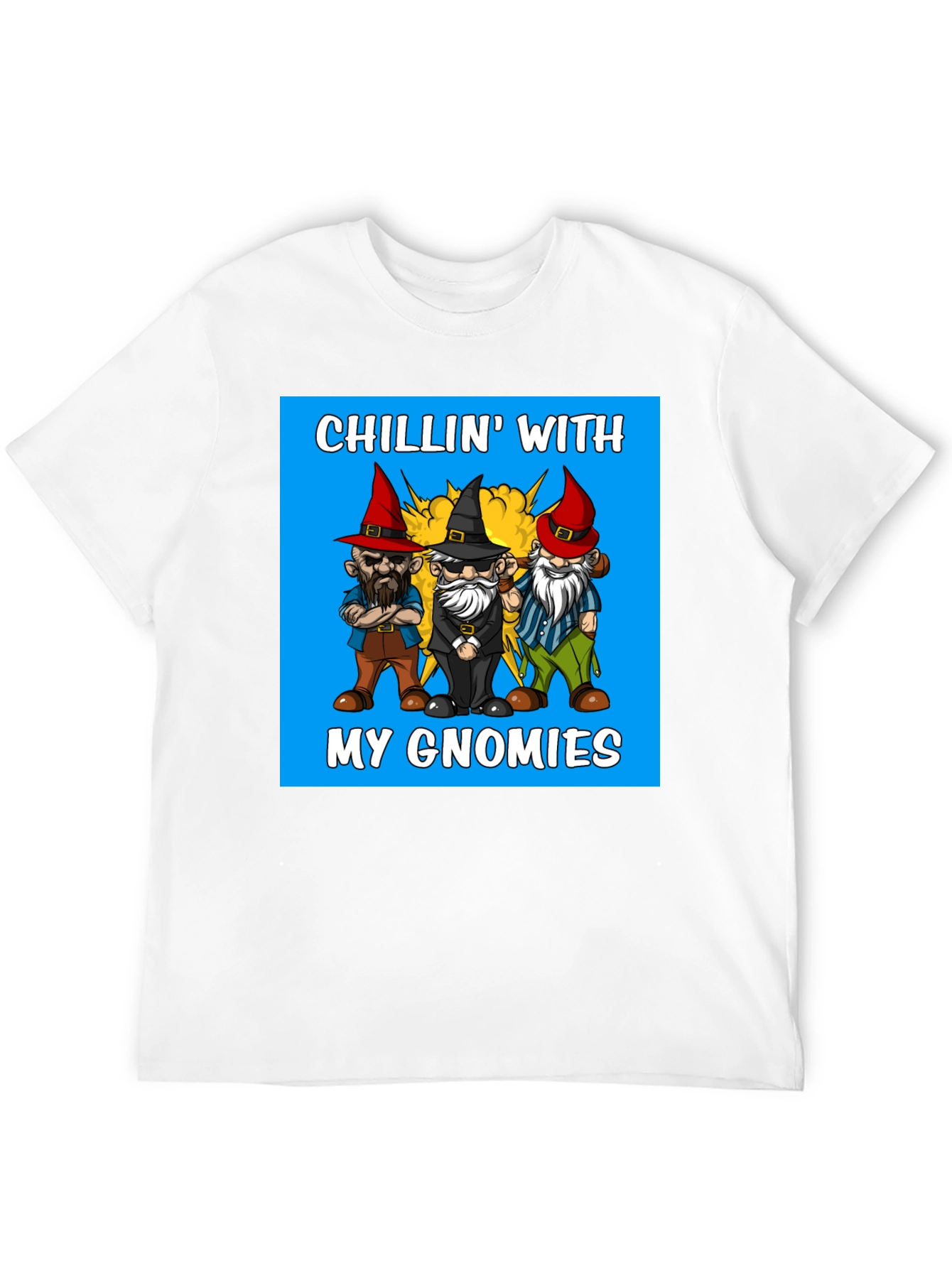 Chillin With My Gnomies Graphic Tee
