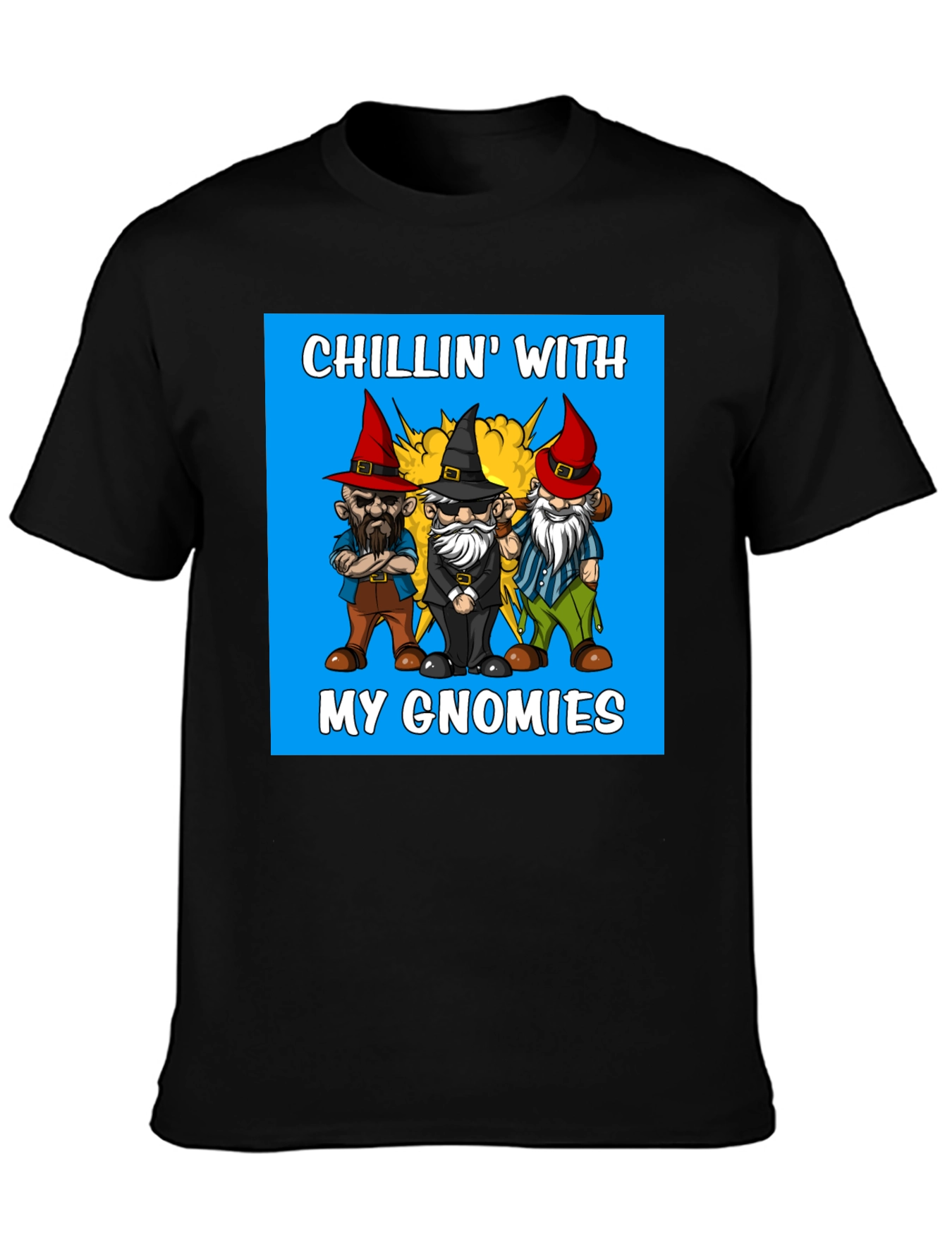 Chillin With My Gnomies Graphic Tee