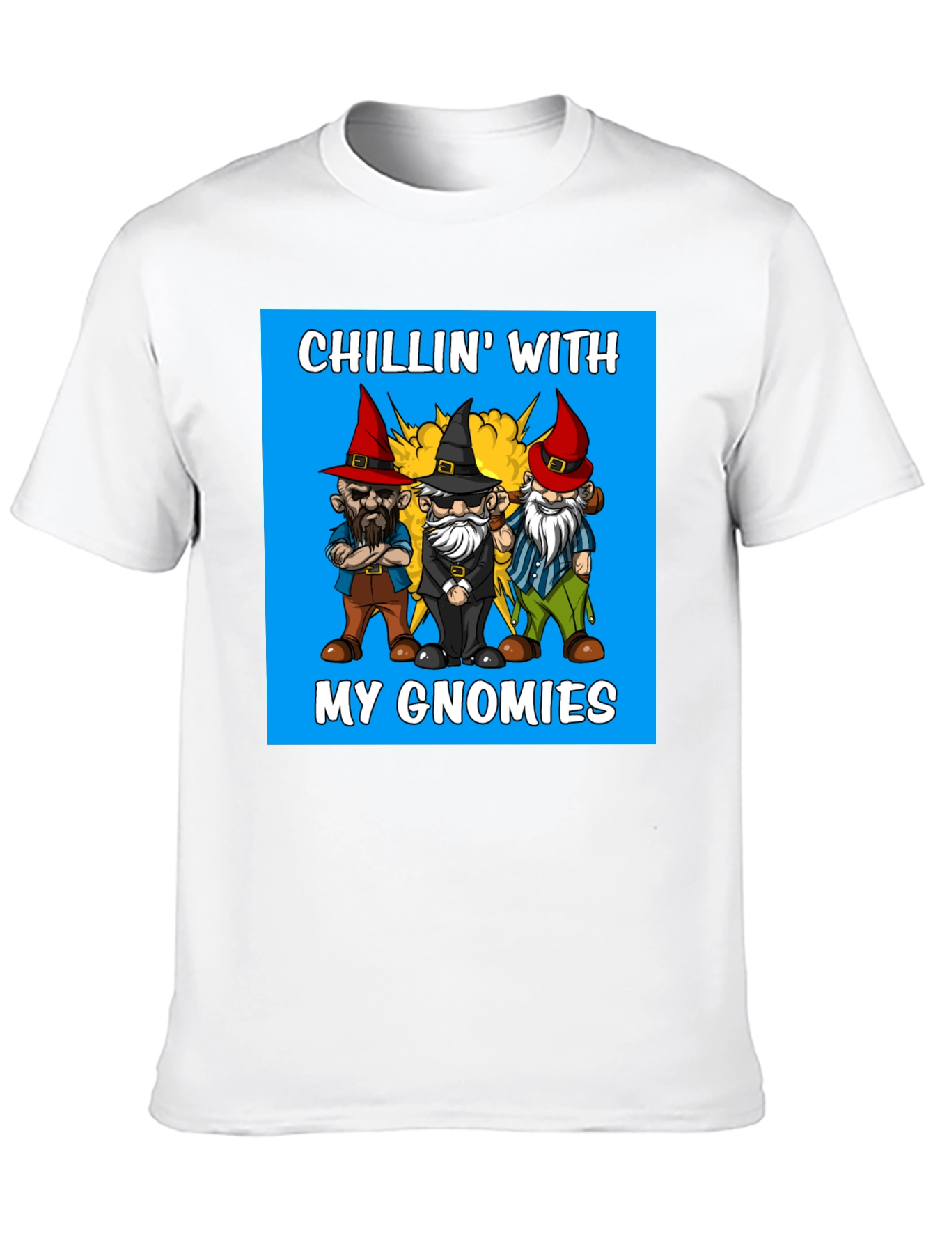 Chillin With My Gnomies Graphic Tee