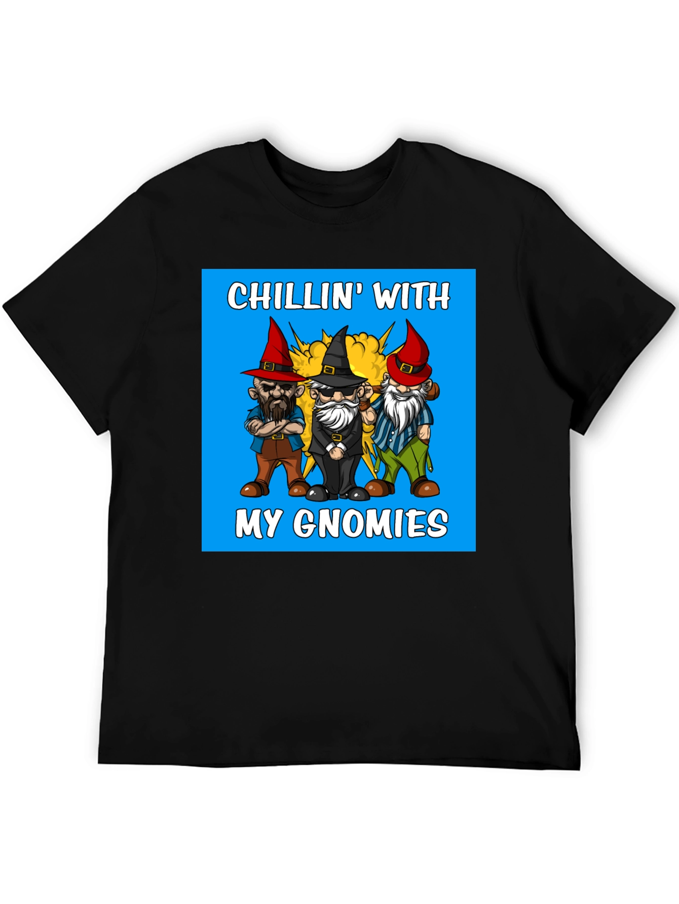 Chillin With My Gnomies Graphic Tee