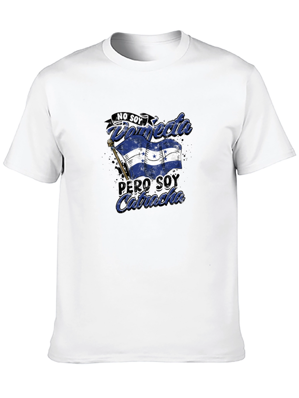 Honduras Pride Graphic T-Shirt - No Soy Perfecta Catracha