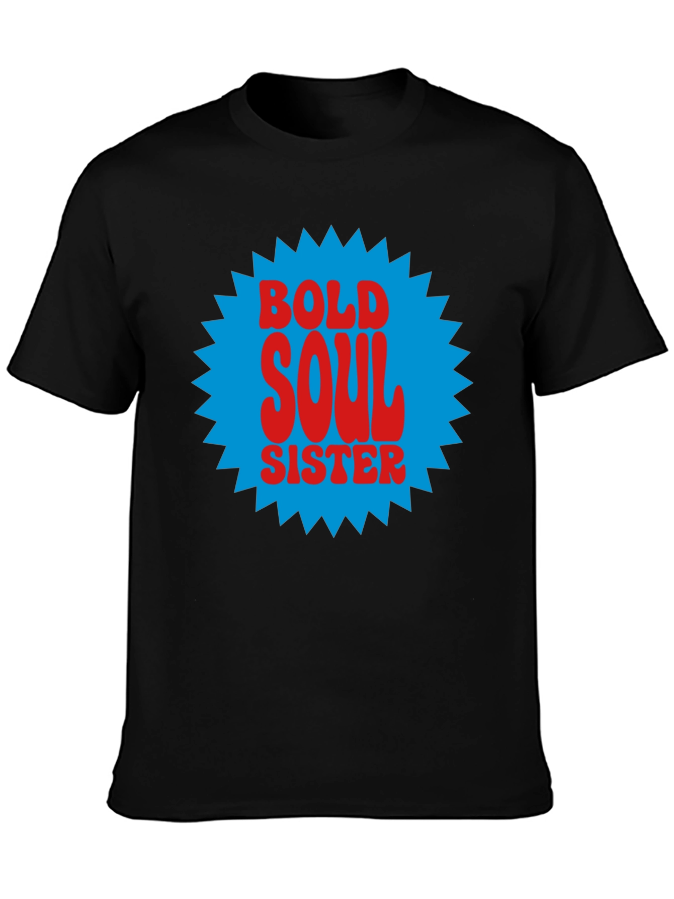 Bold Soul Sister Graphic Tee - Retro Style
