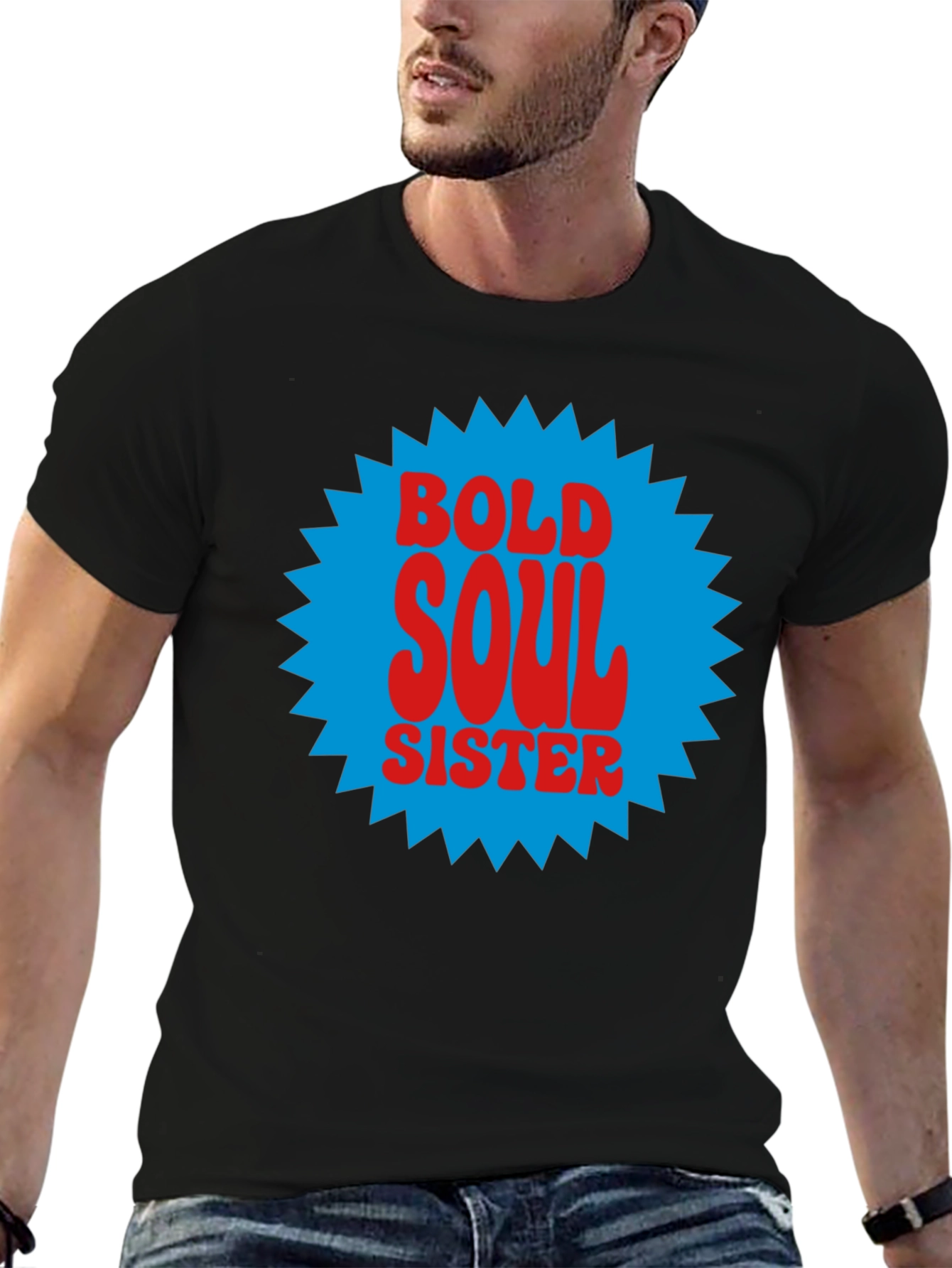 Bold Soul Sister Graphic Tee - Retro Style