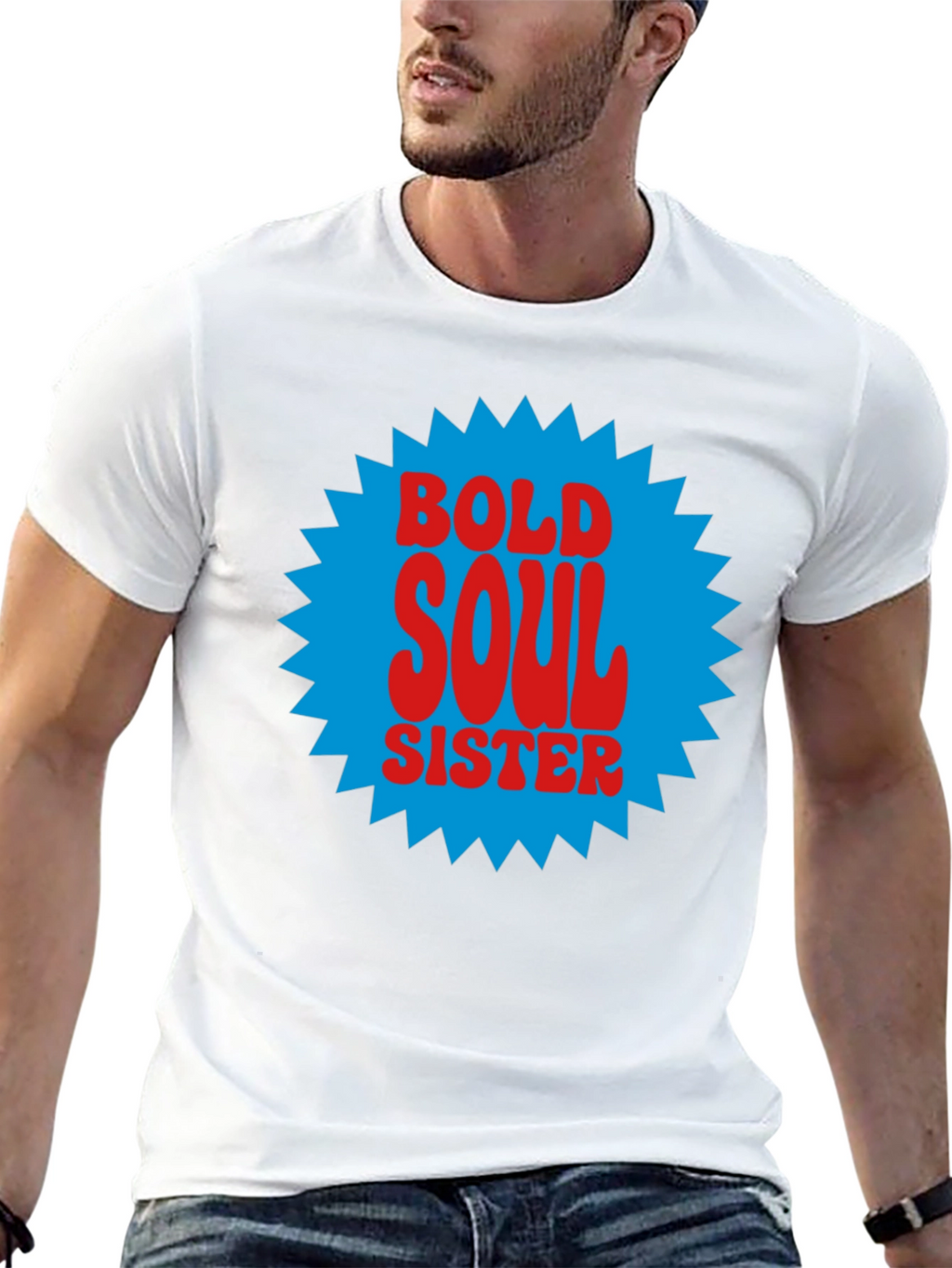 Bold Soul Sister Graphic Tee - Retro Style