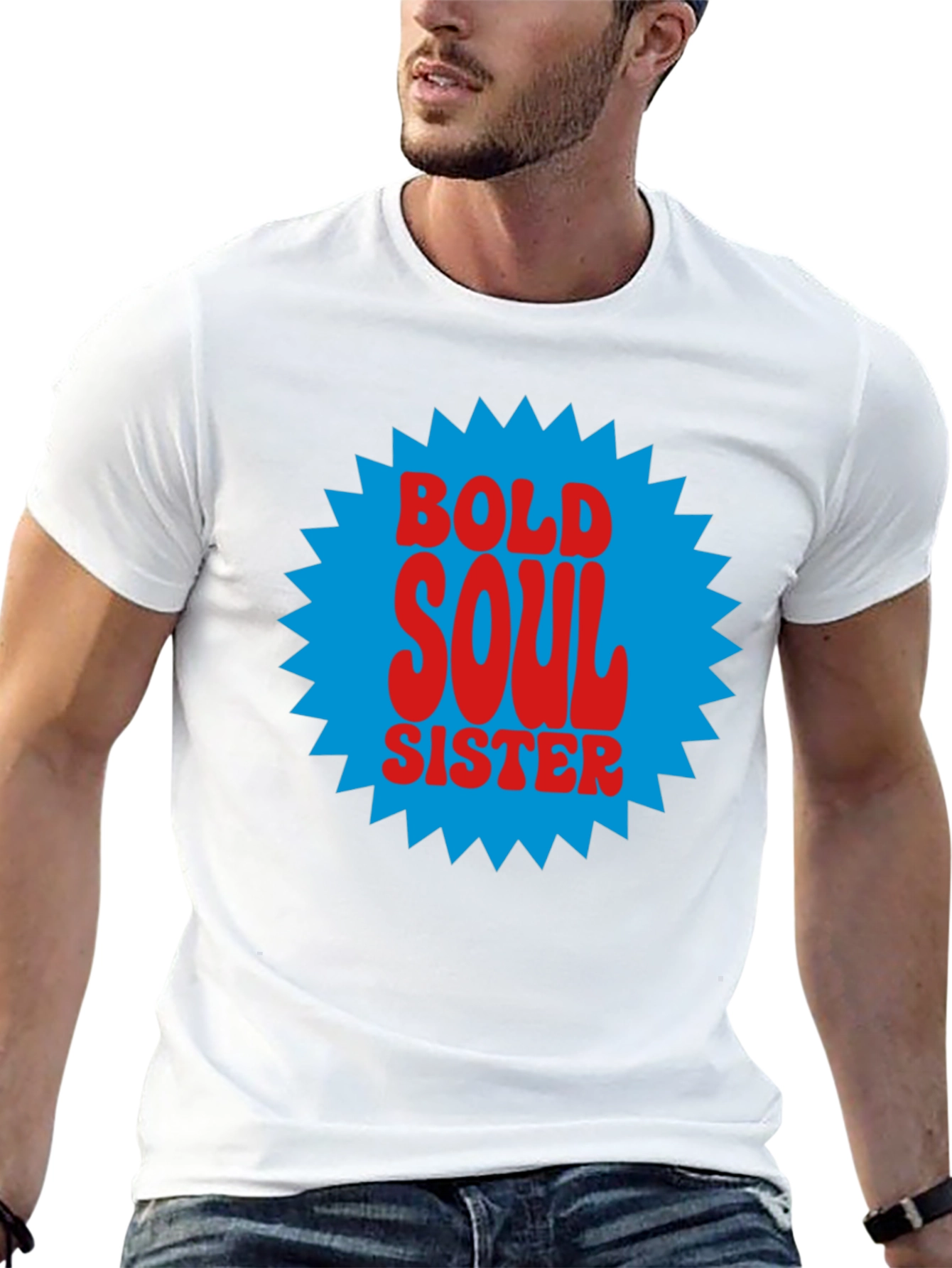 Bold Soul Sister Graphic Tee - Retro Style
