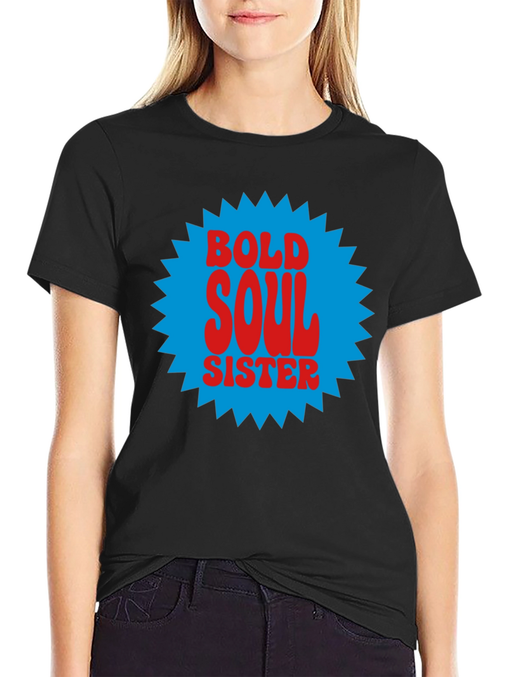 Bold Soul Sister Graphic Tee - Retro Style