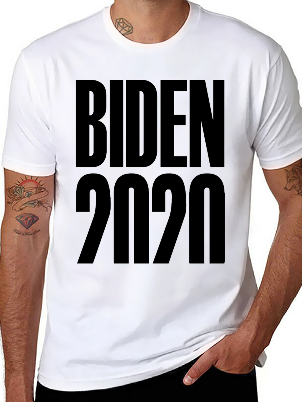 Biden 2020 Graphic Tee - Black Political T-Shirt