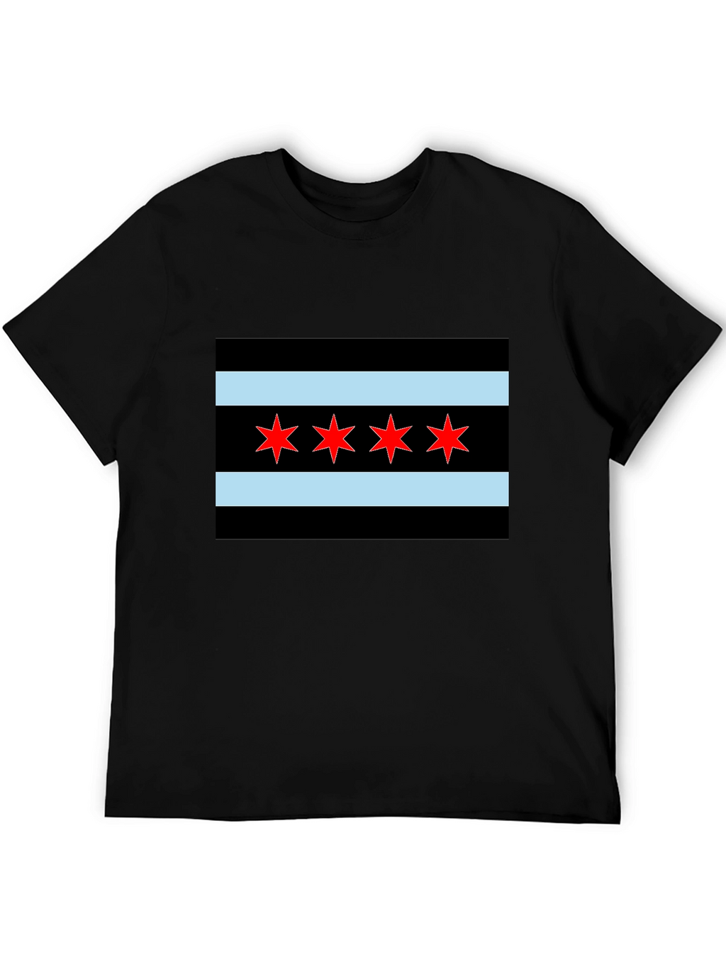 Chicago Flag Graphic T-Shirt