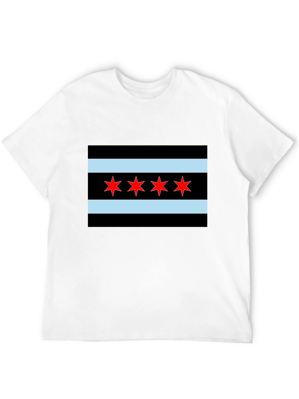 Chicago Flag Graphic T-Shirt