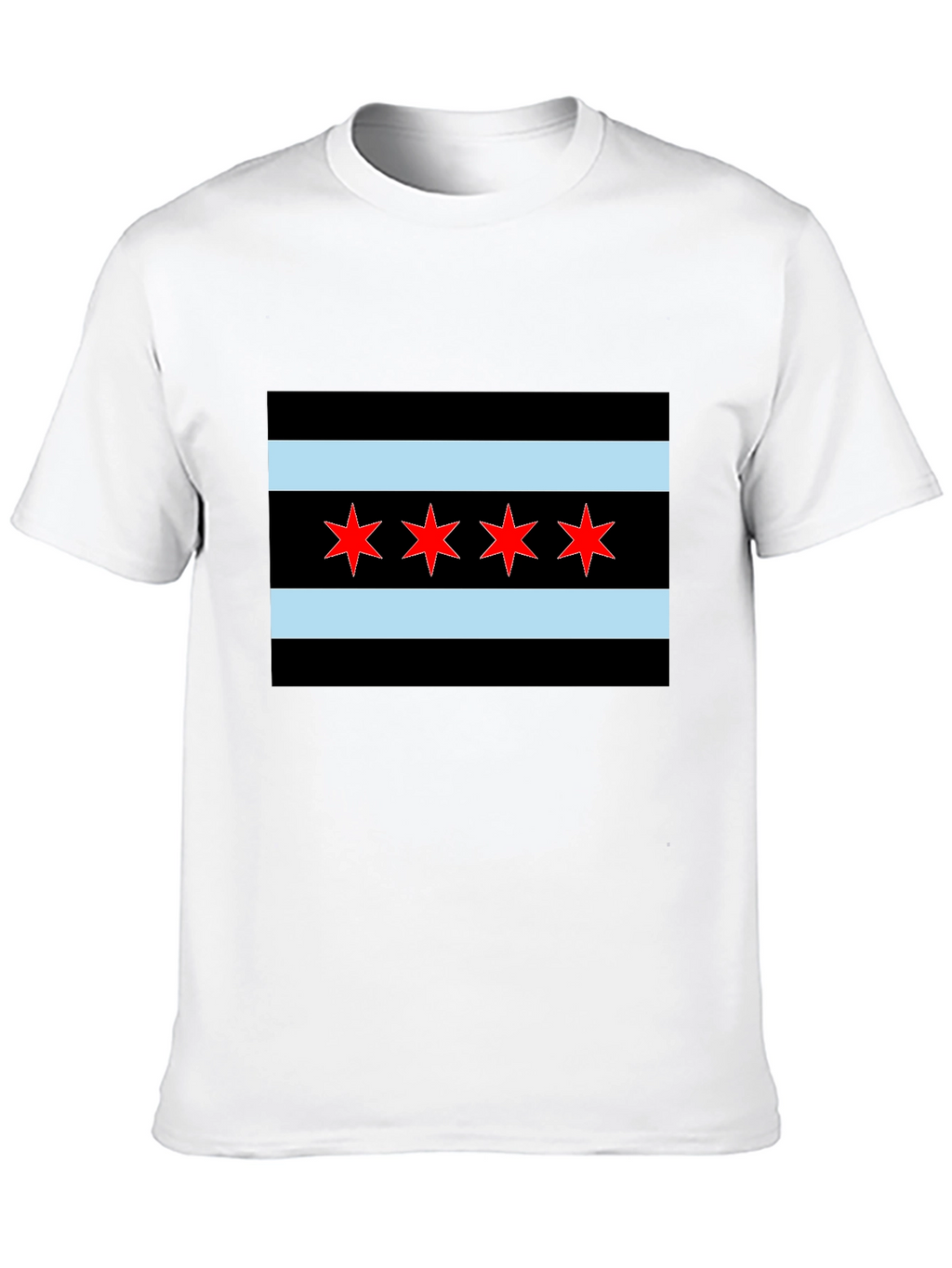 Chicago Flag Graphic T-Shirt
