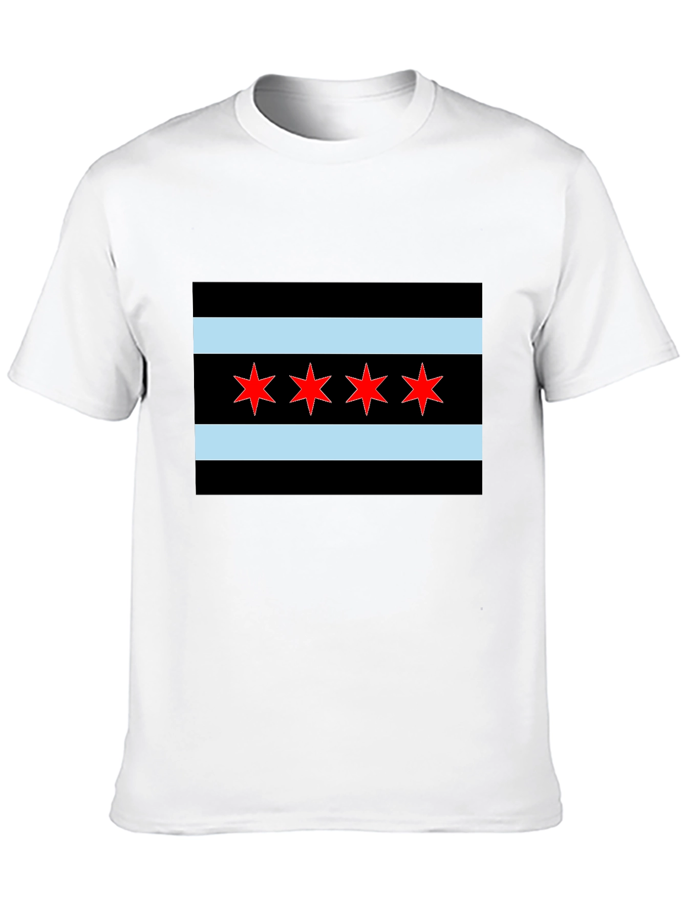 Chicago Flag Graphic T-Shirt