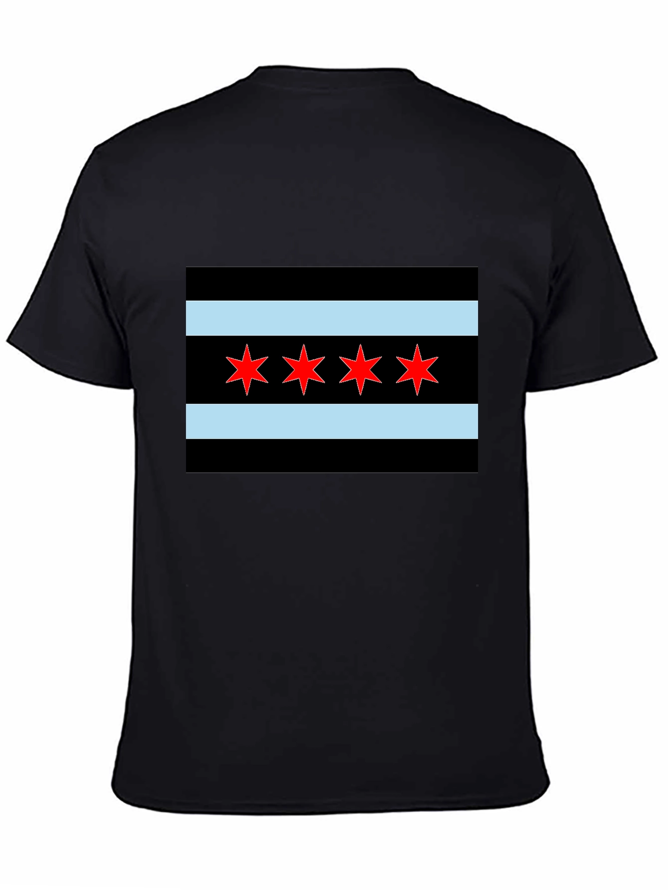 Chicago Flag Graphic T-Shirt