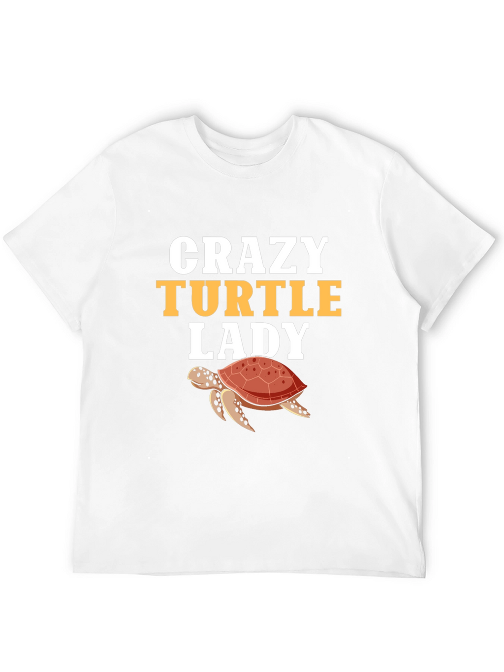 Crazy Turtle Lady Graphic T-Shirt