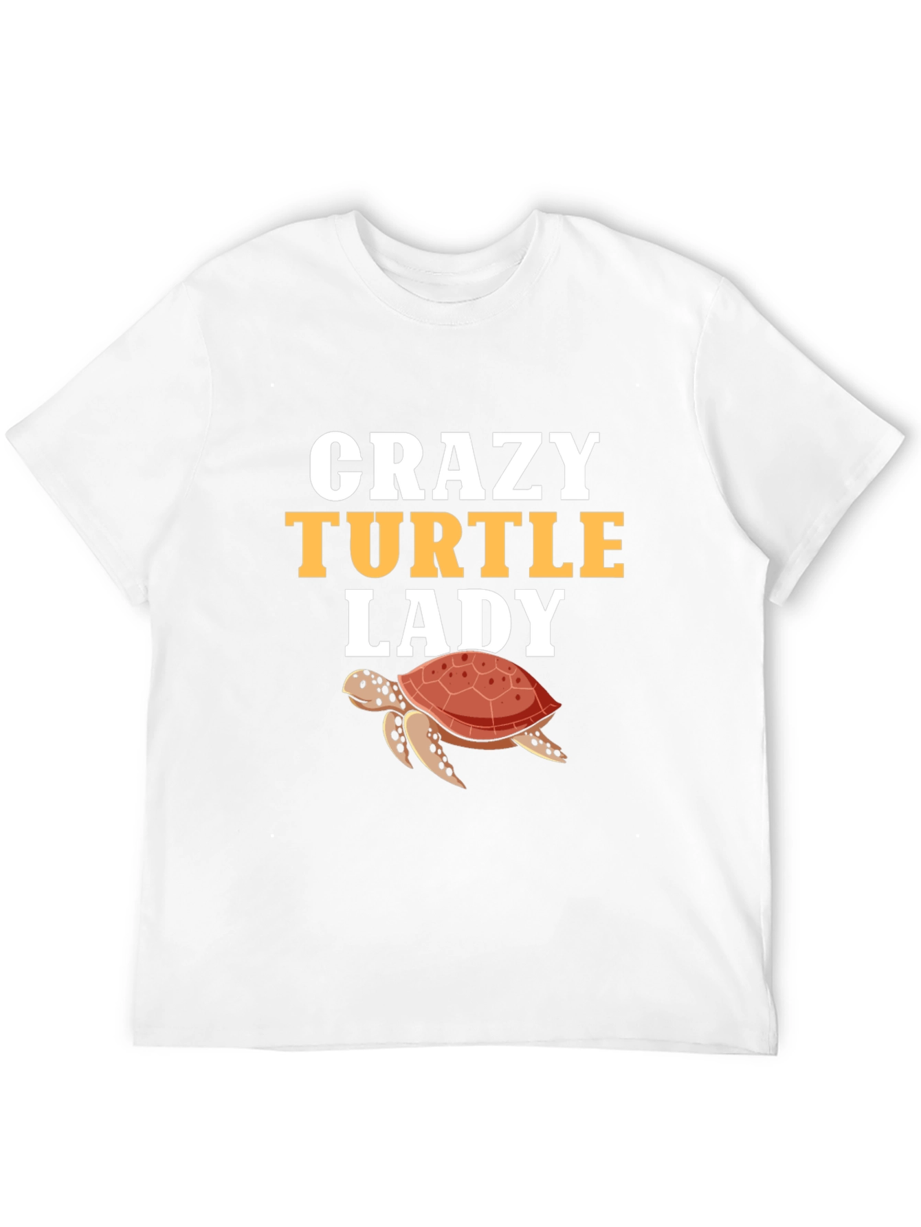 Crazy Turtle Lady Graphic T-Shirt