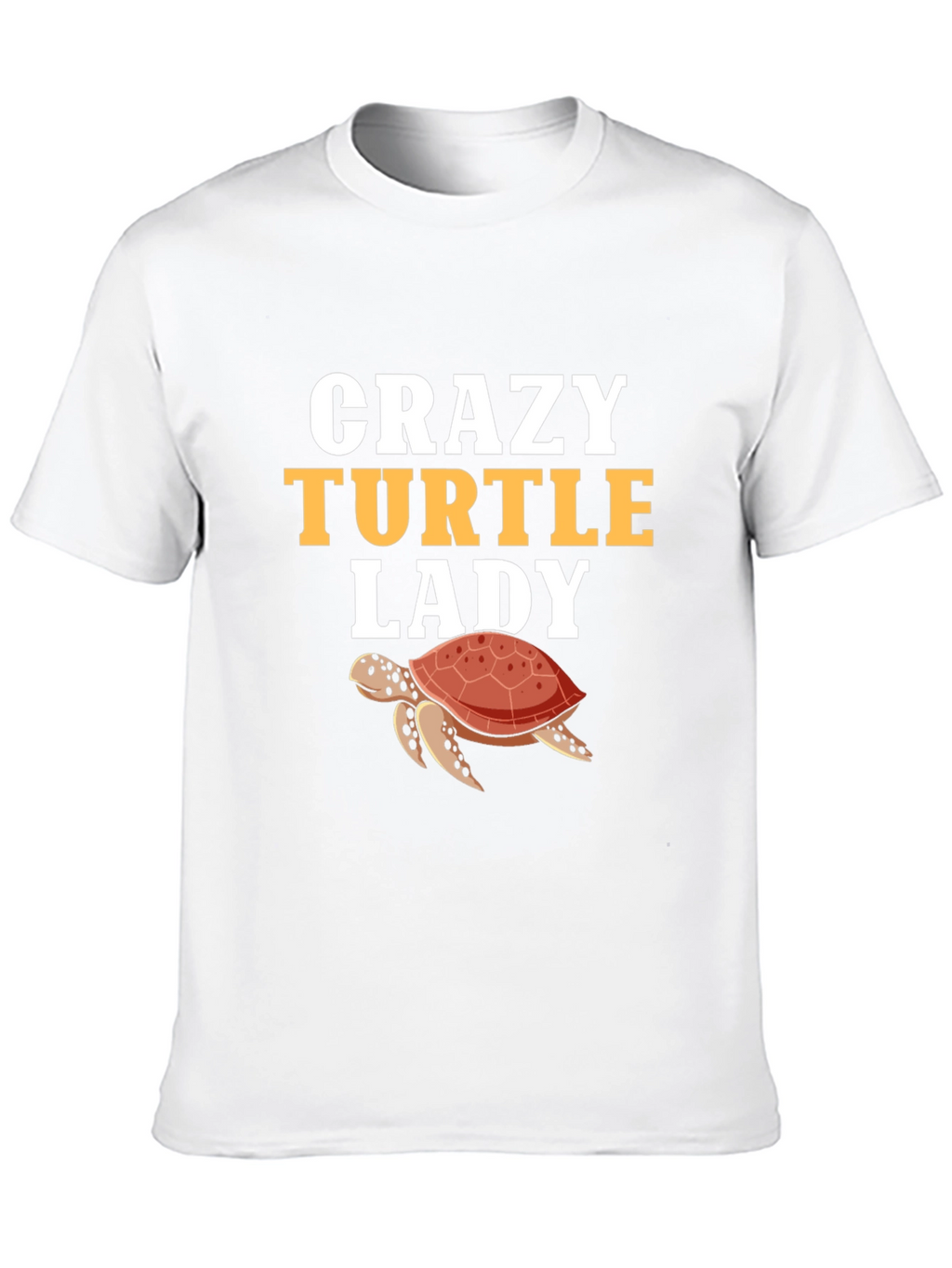 Crazy Turtle Lady Graphic T-Shirt