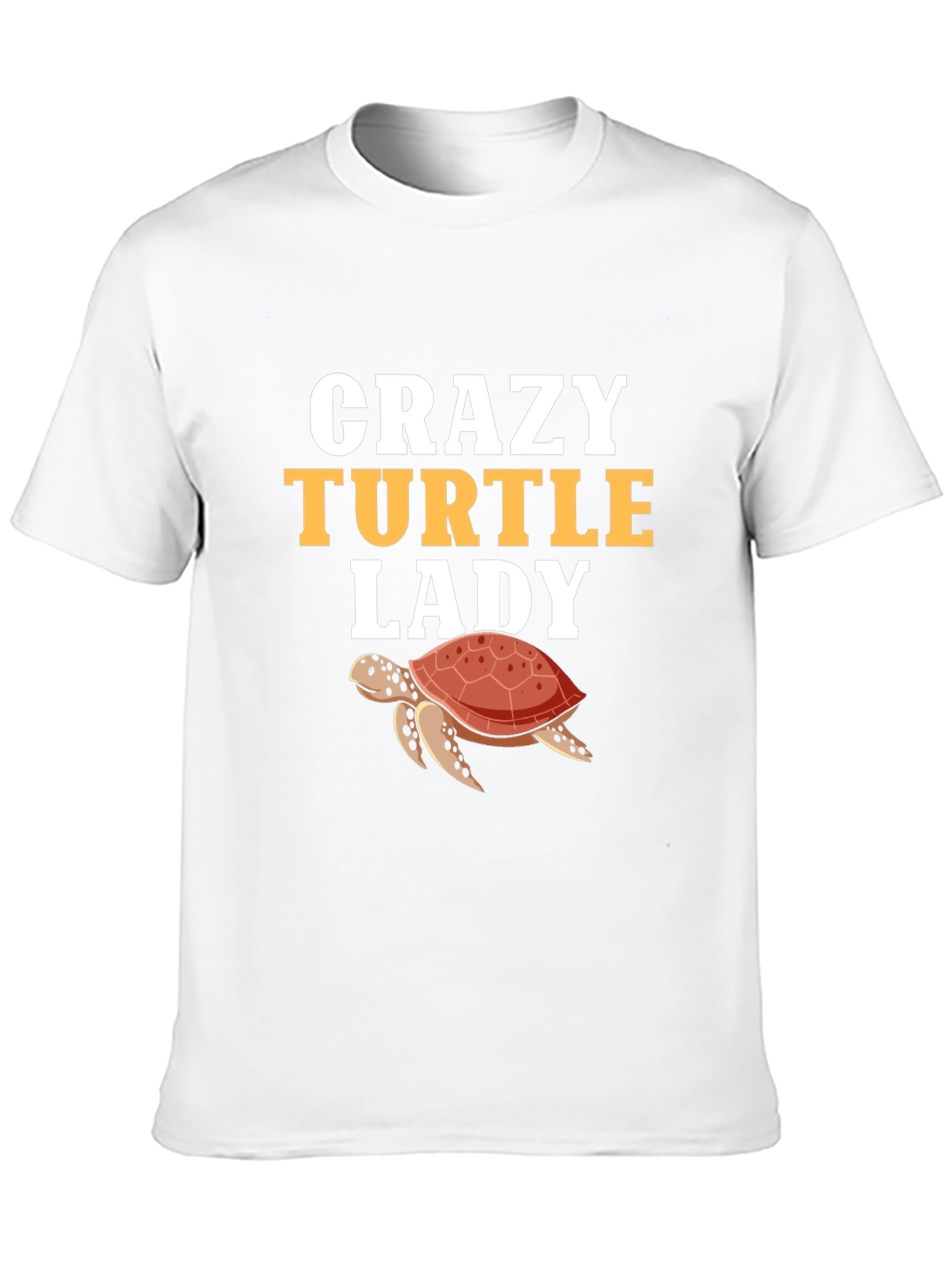 Crazy Turtle Lady Graphic T-Shirt