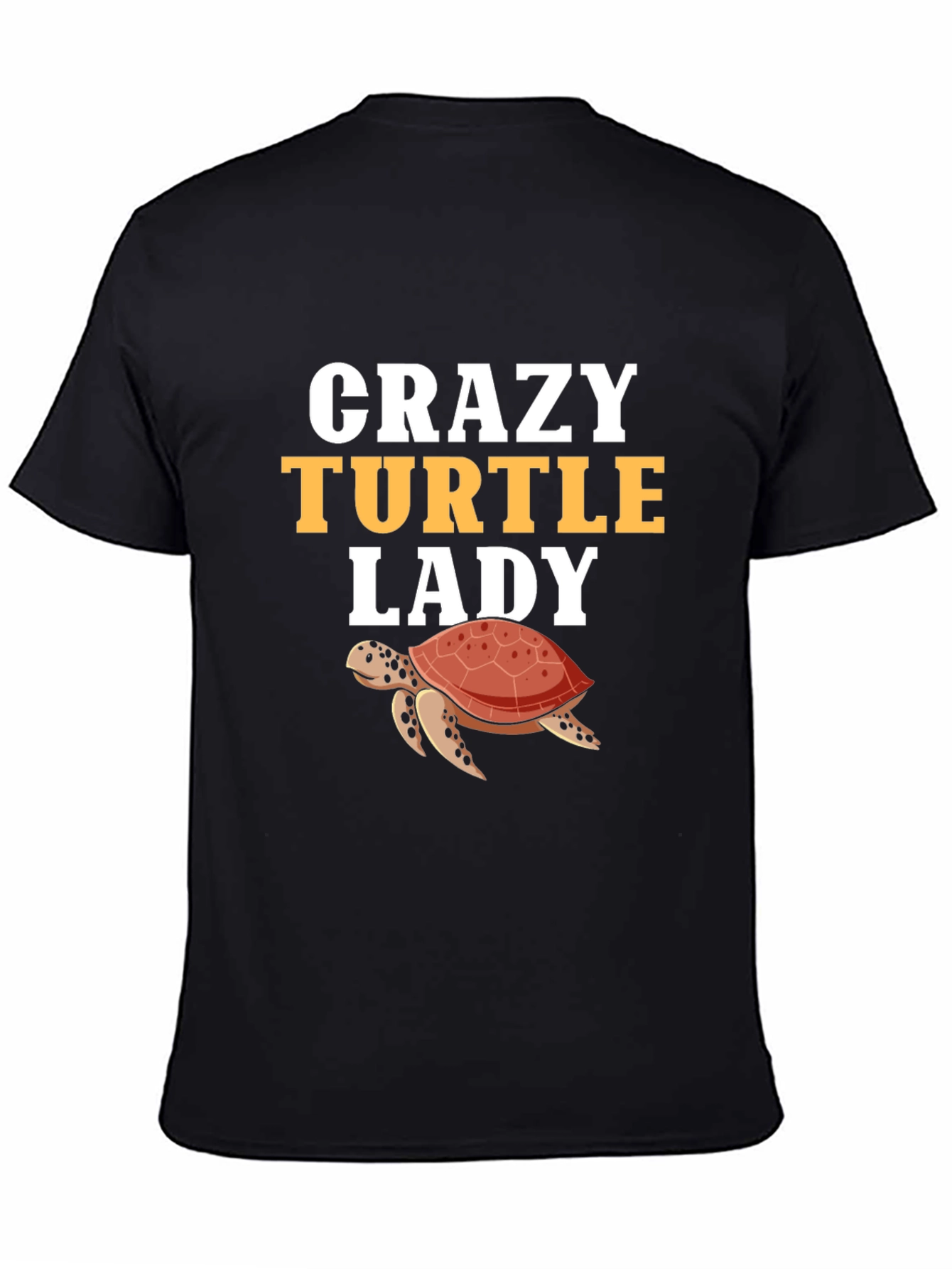 Crazy Turtle Lady Graphic T-Shirt