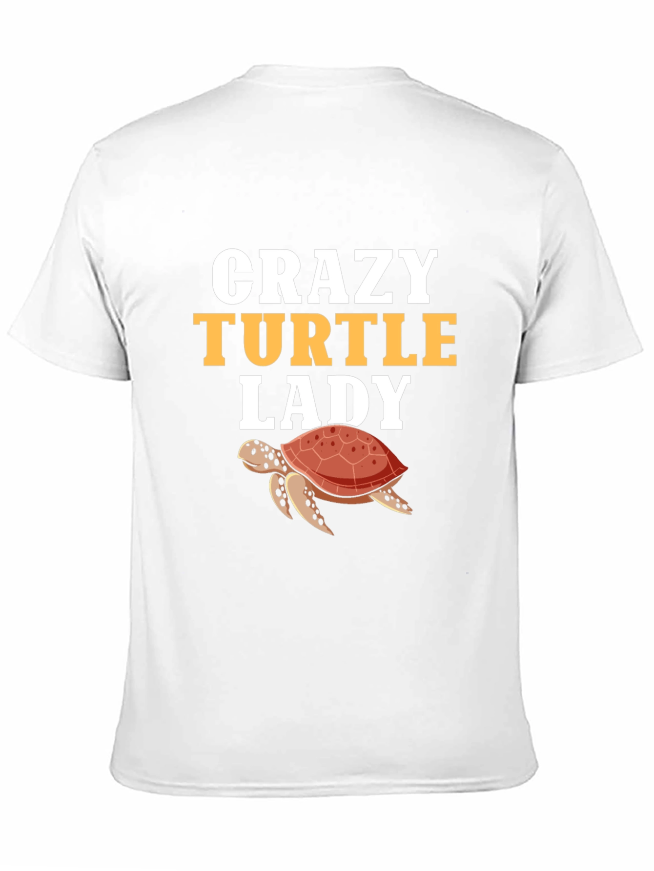 Crazy Turtle Lady Graphic T-Shirt