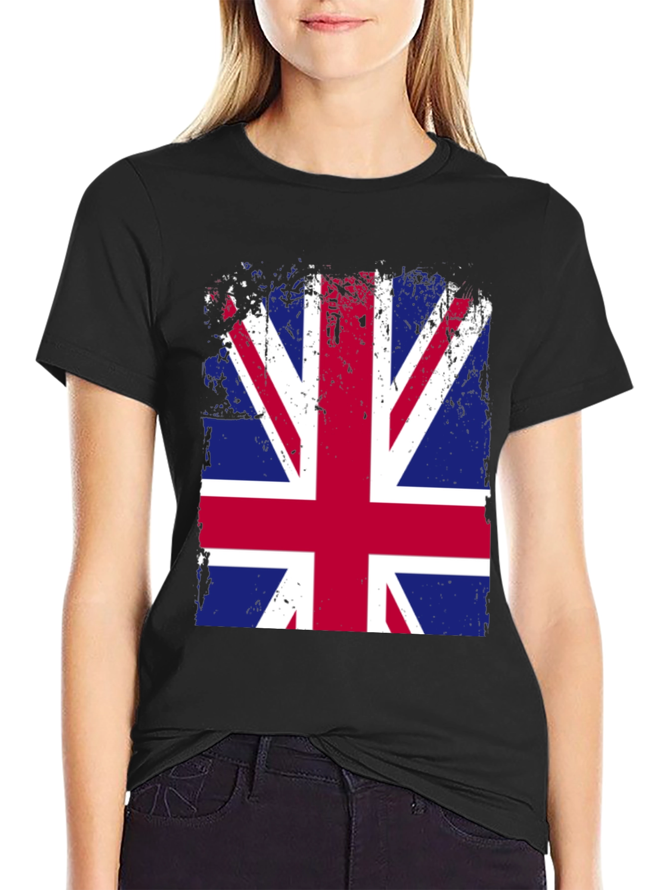 Union Jack Flag Graphic Tee