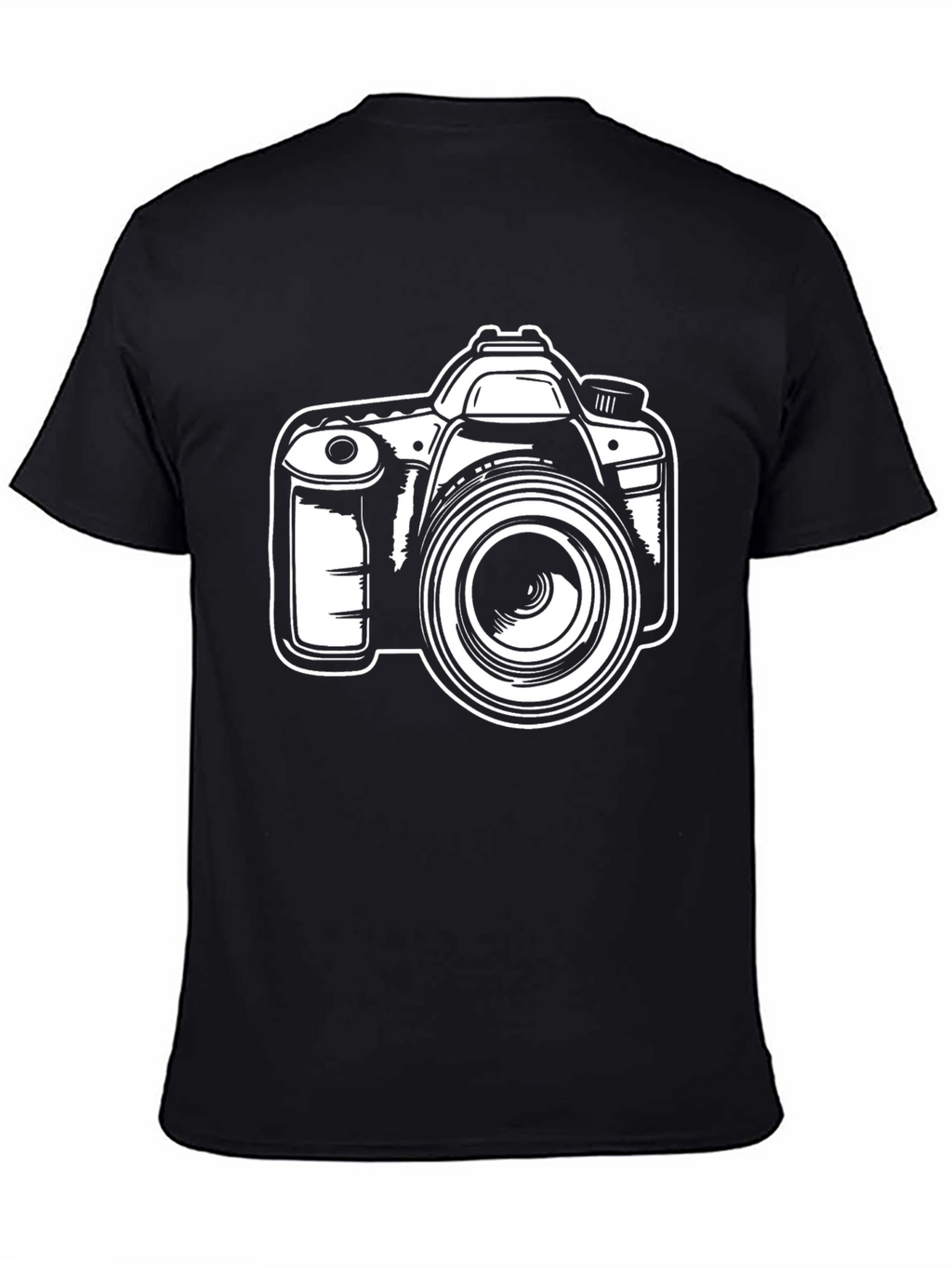 Camera Graphic Black T-Shirt