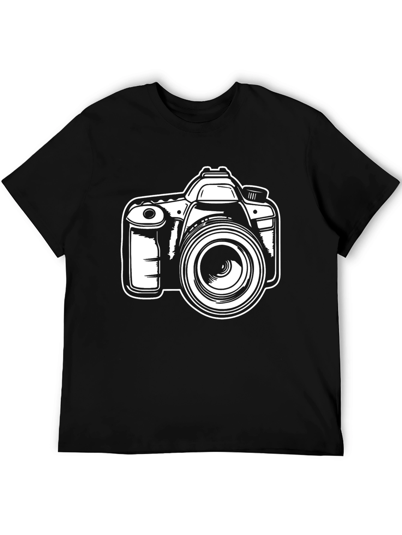 Camera Graphic Black T-Shirt