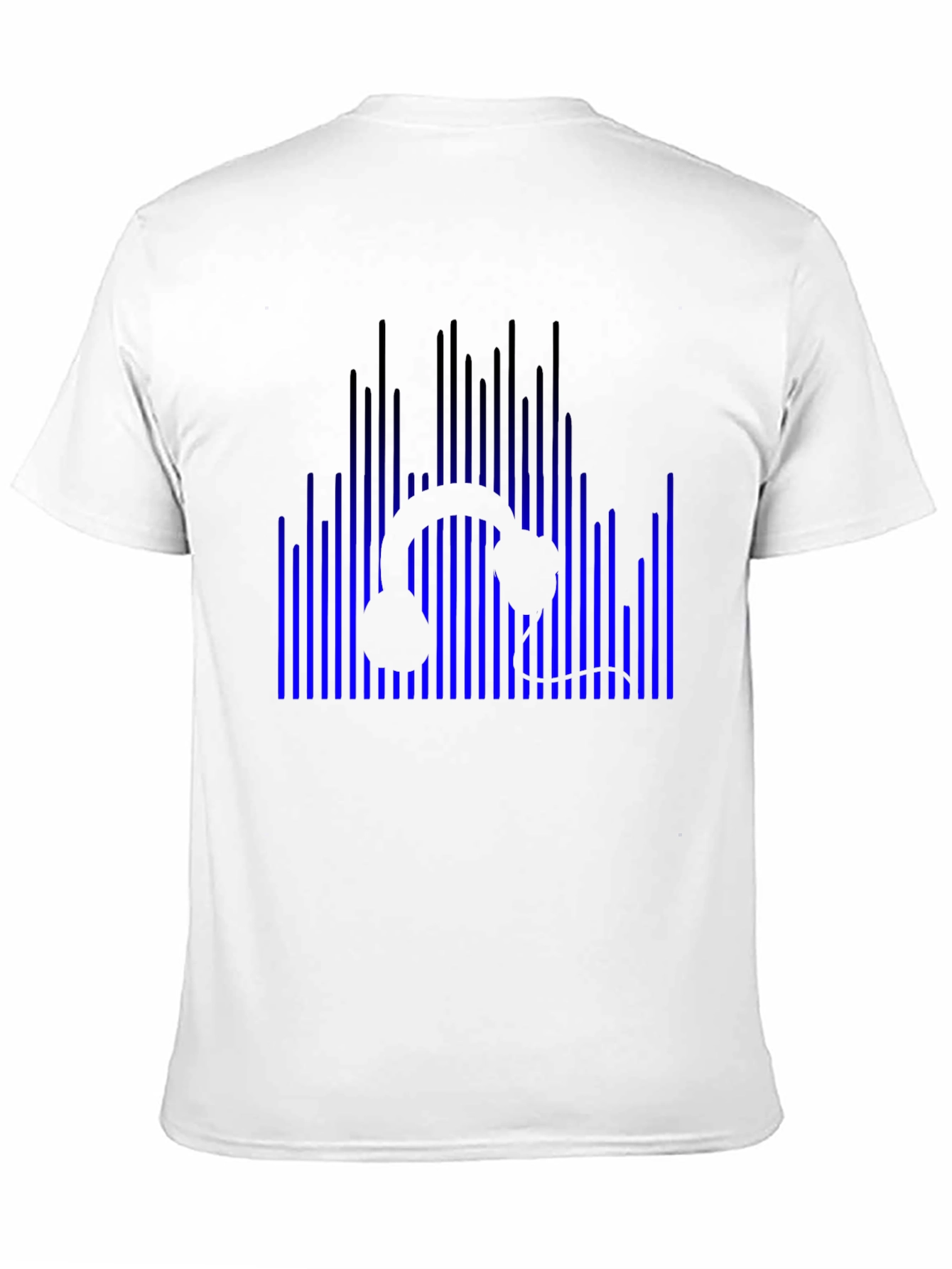 Headphone Graphic Tee - Black
