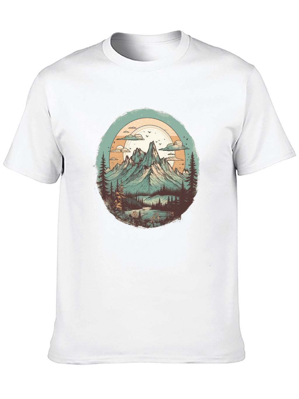 Mountain Landscape Graphic Tee