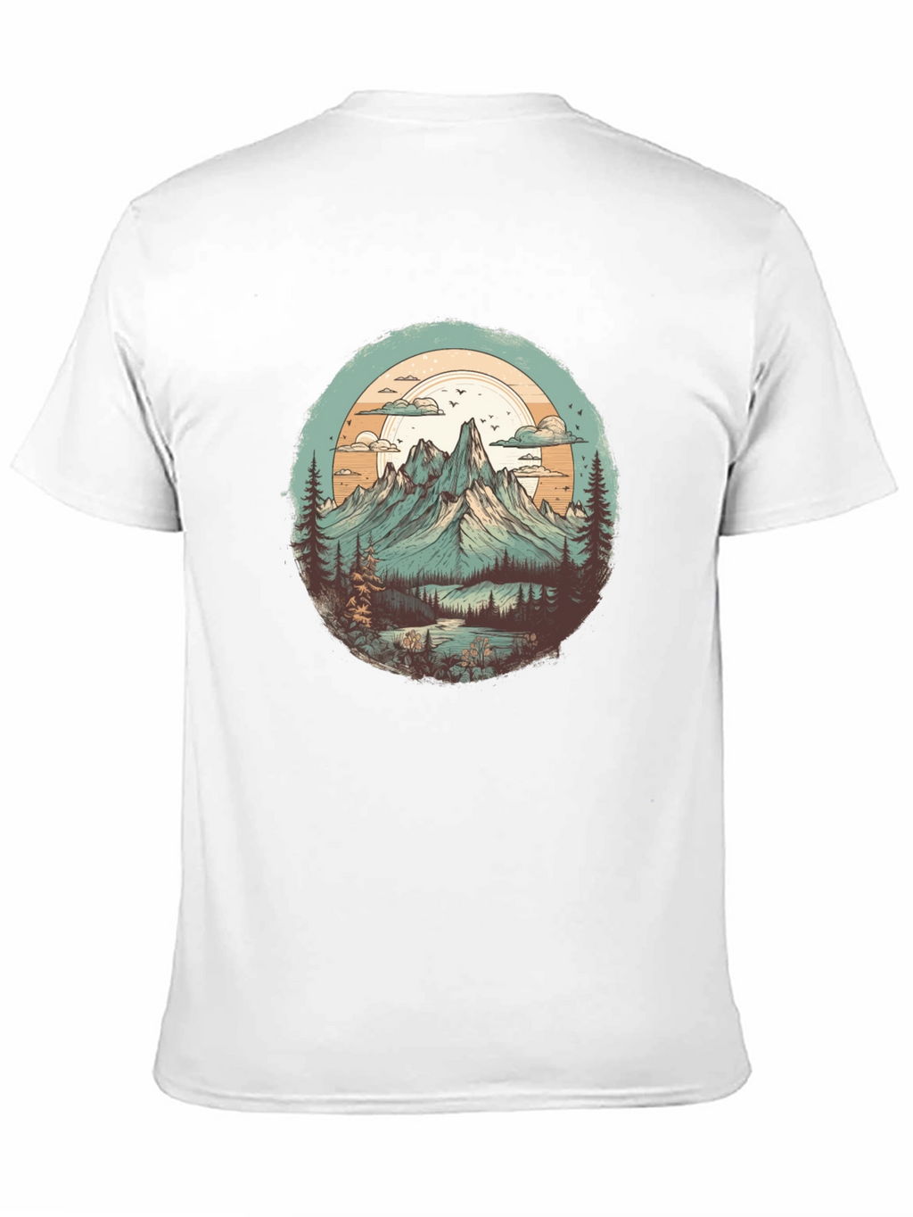 Mountain Landscape Graphic Tee