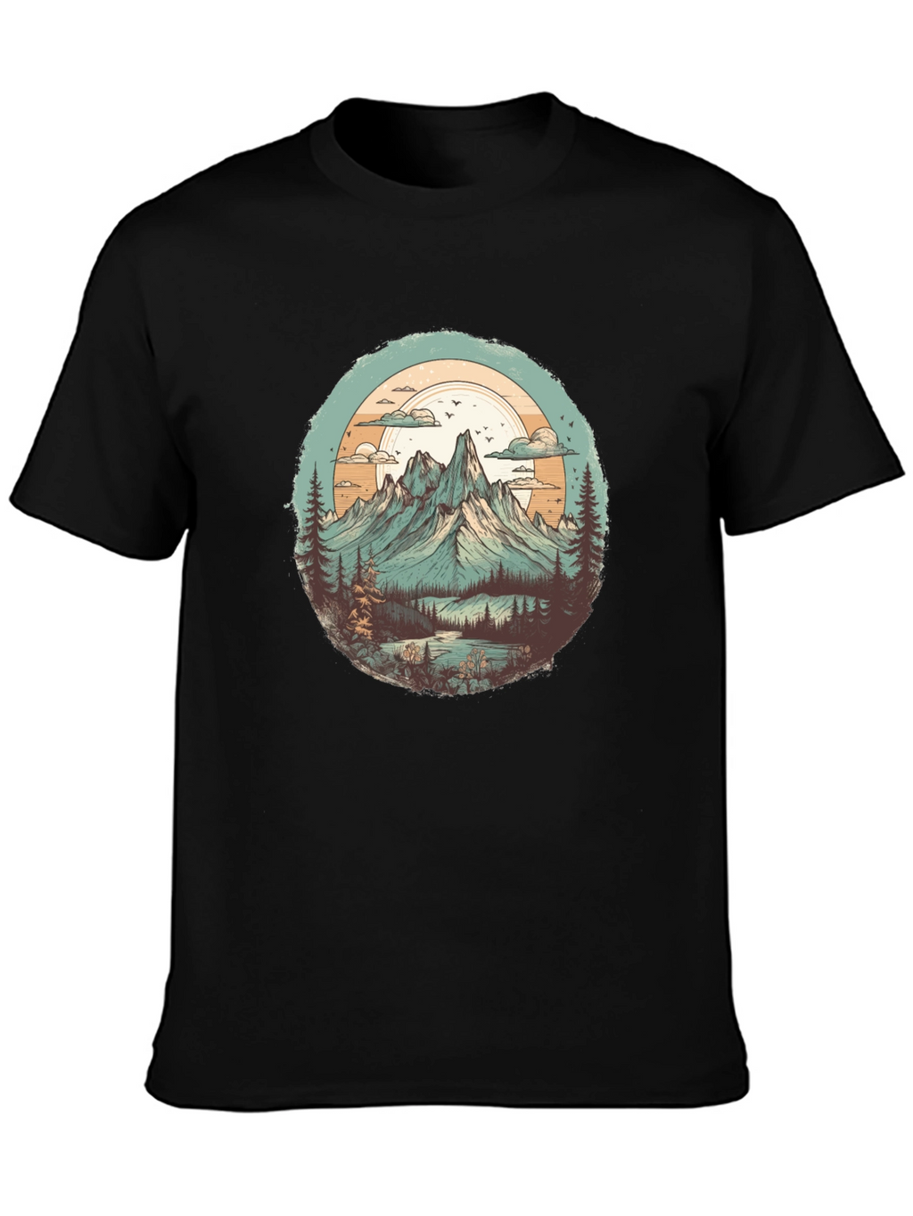 Mountain Landscape Graphic Tee