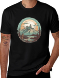Mountain Landscape Graphic Tee