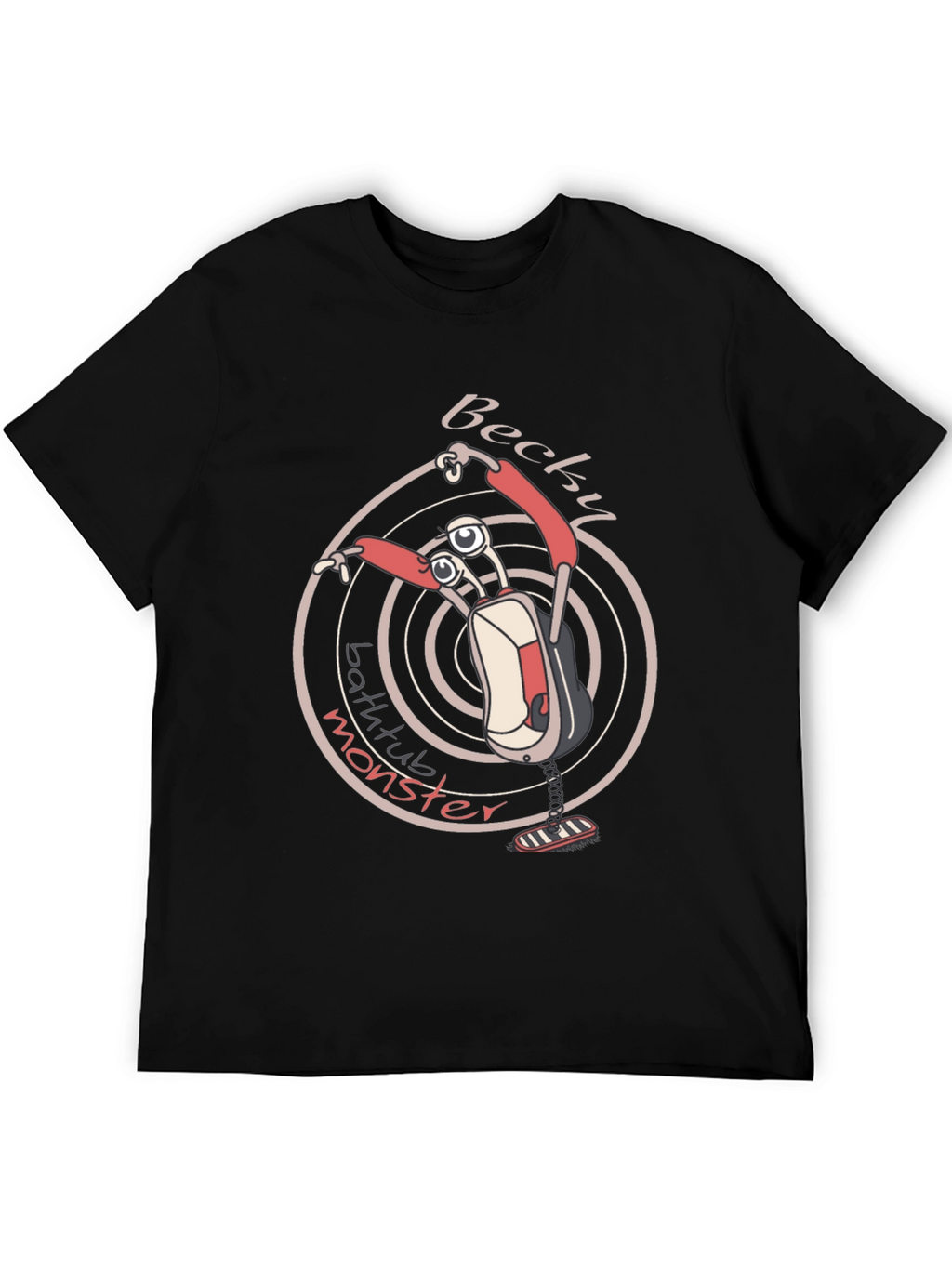 Becky Bathtub Monster Graphic Tee